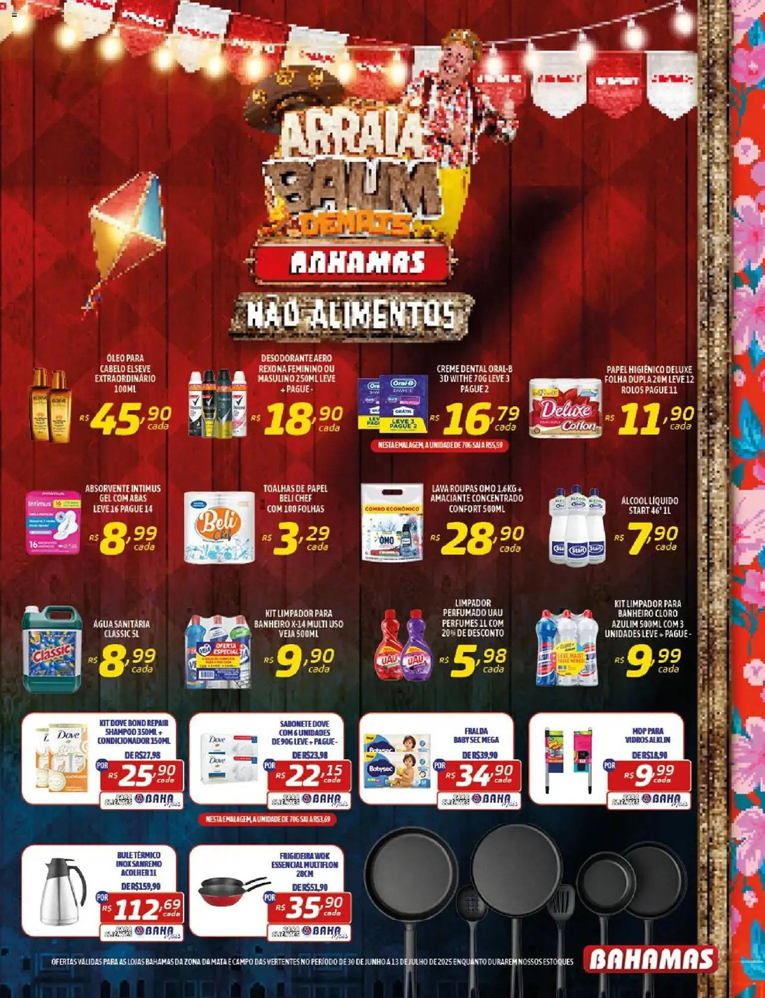 Encarte de Catálogo Bahamas Supermercados 30 de junho até 13 de julho 2025 - Pagina 15