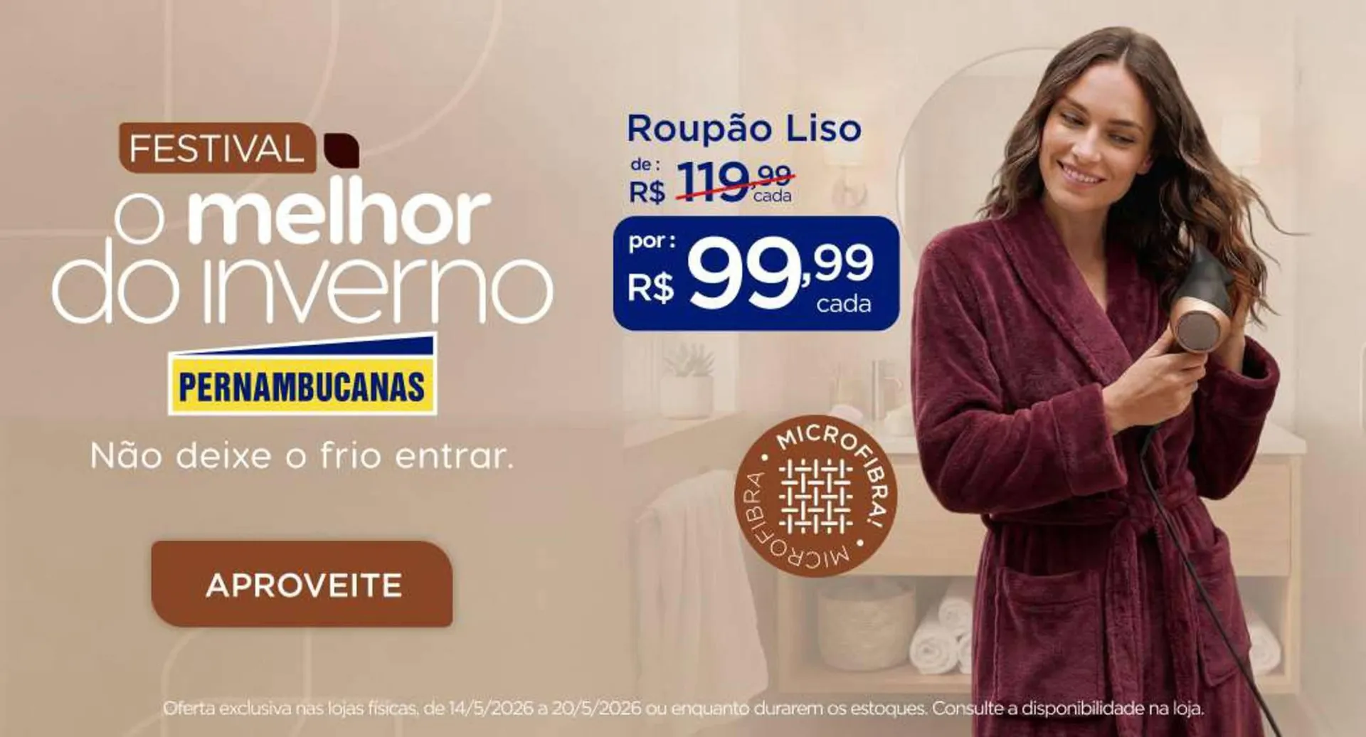 Encarte de Catálogo Pernambucanas 14 de maio até 20 de maio 2026 - Pagina 1