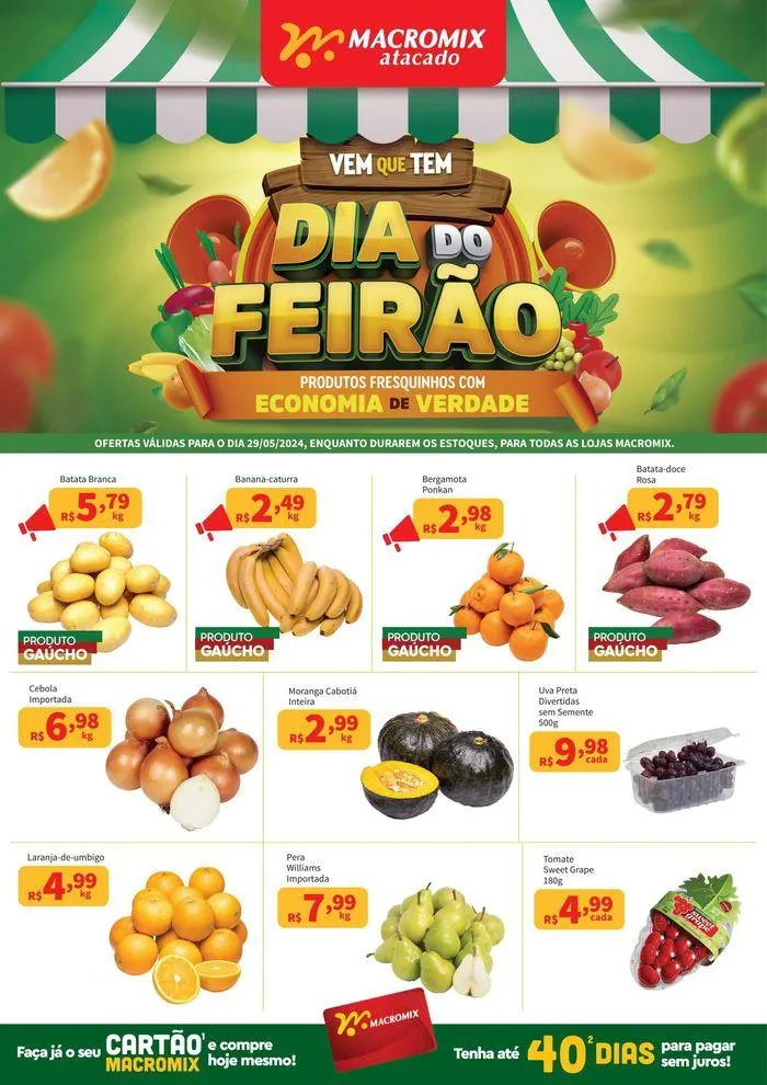 Encarte de Dia do Feirão Macromix! 29 de maio até 30 de maio 2024 - Pagina 1