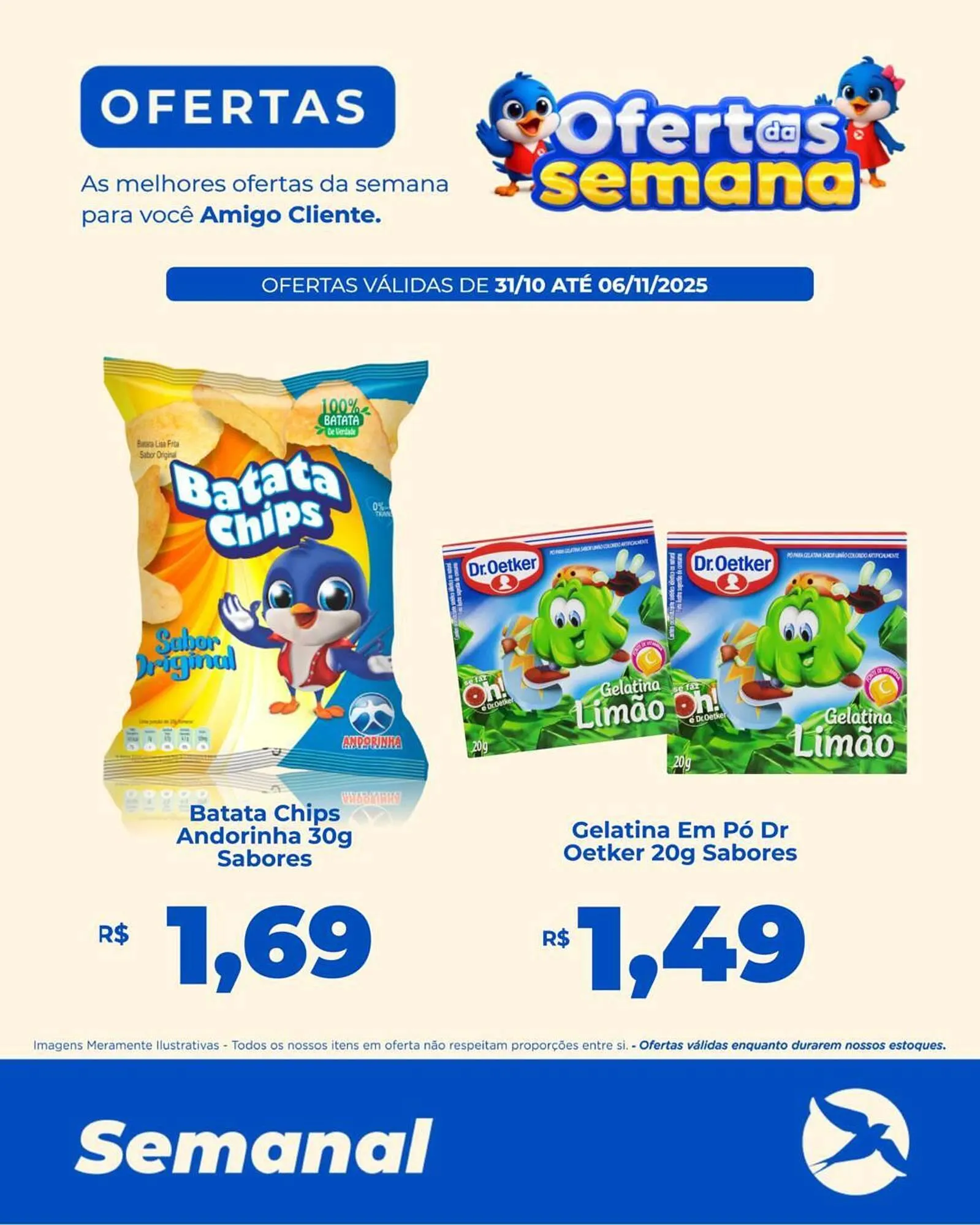 Encarte de Folheto Andorinha Hipermercado 31 de outubro até 6 de novembro 2025 - Pagina 5