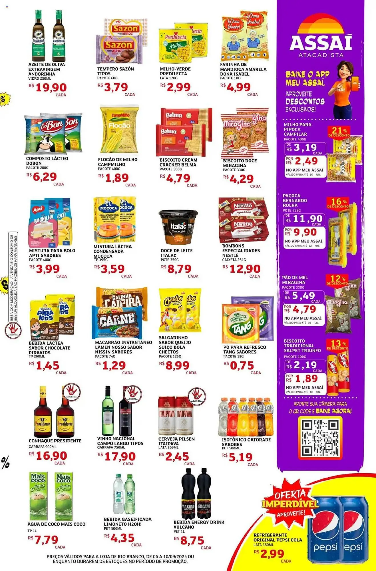 Encarte de Encarte Assaí Atacadista 6 de setembro até 11 de setembro 2025 - Pagina 3