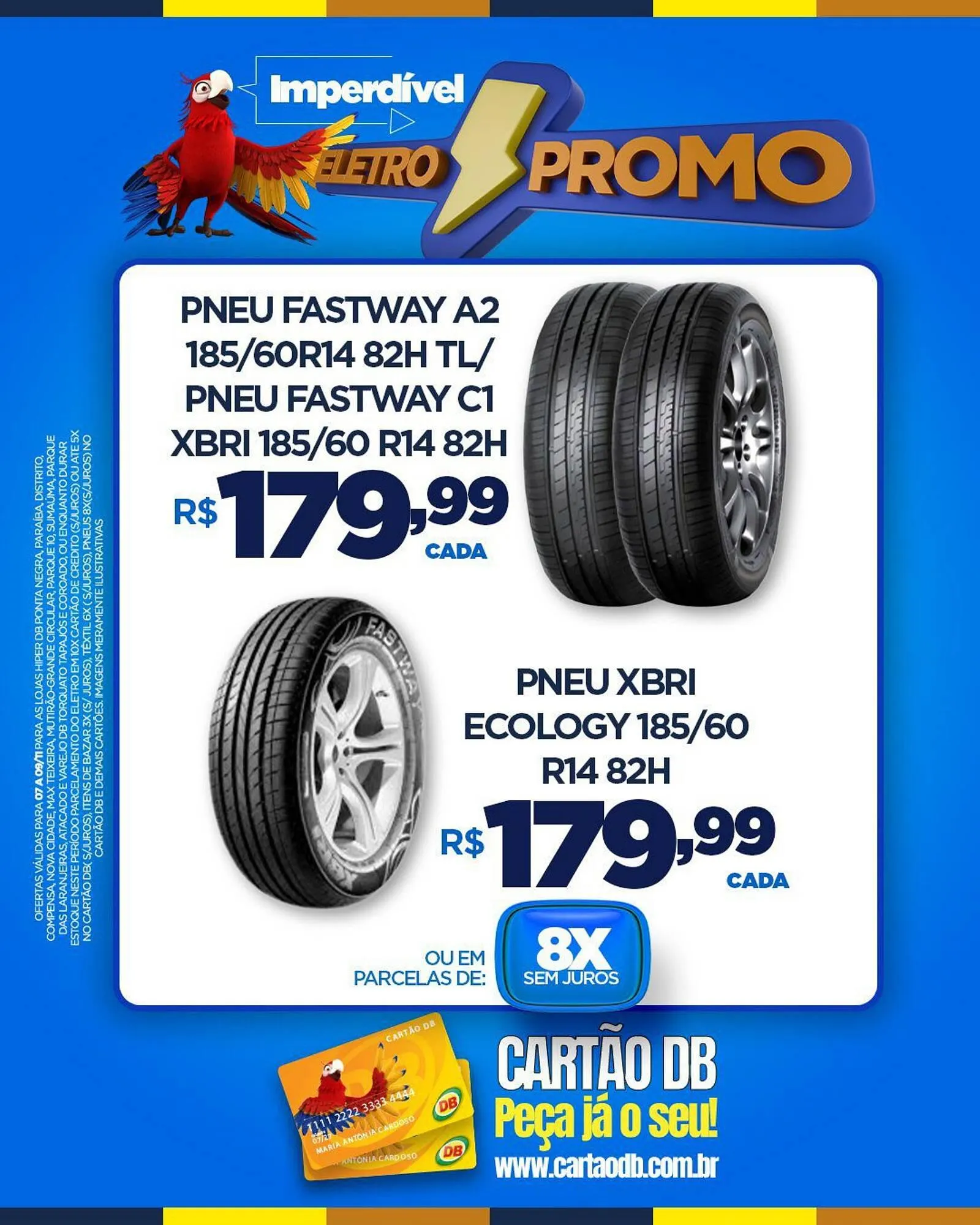 Encarte de Catálogo DB Supermercados 7 de novembro até 9 de novembro 2025 - Pagina 1