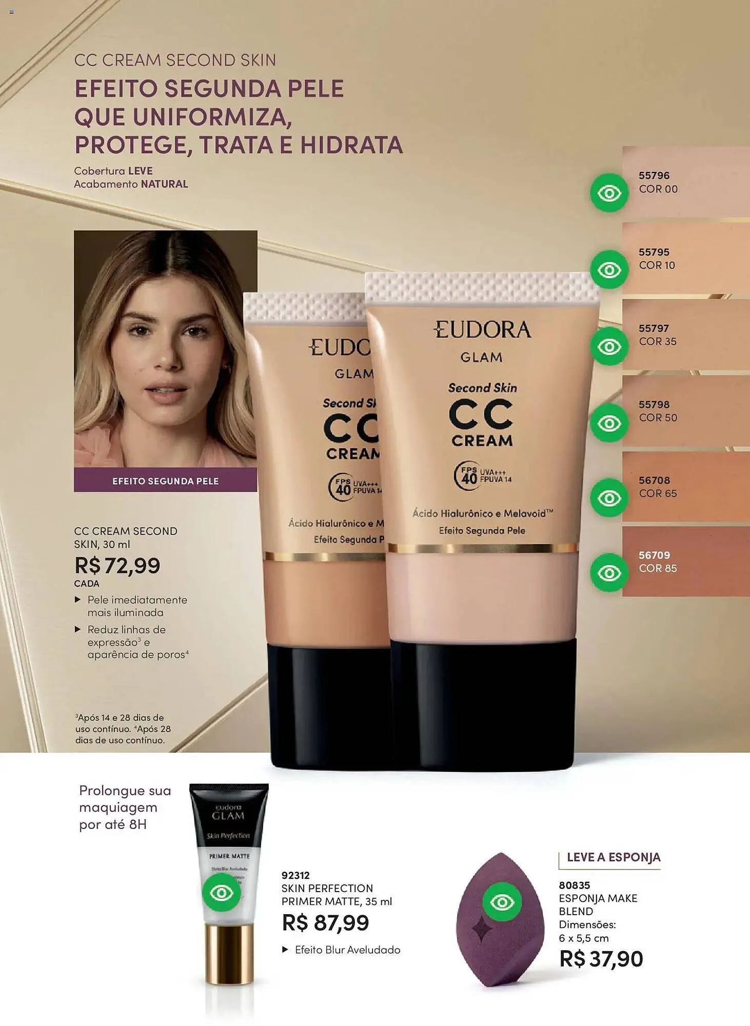 Encarte de Catálogo Eudora 19 de fevereiro até 19 de março 2026 - Pagina 47