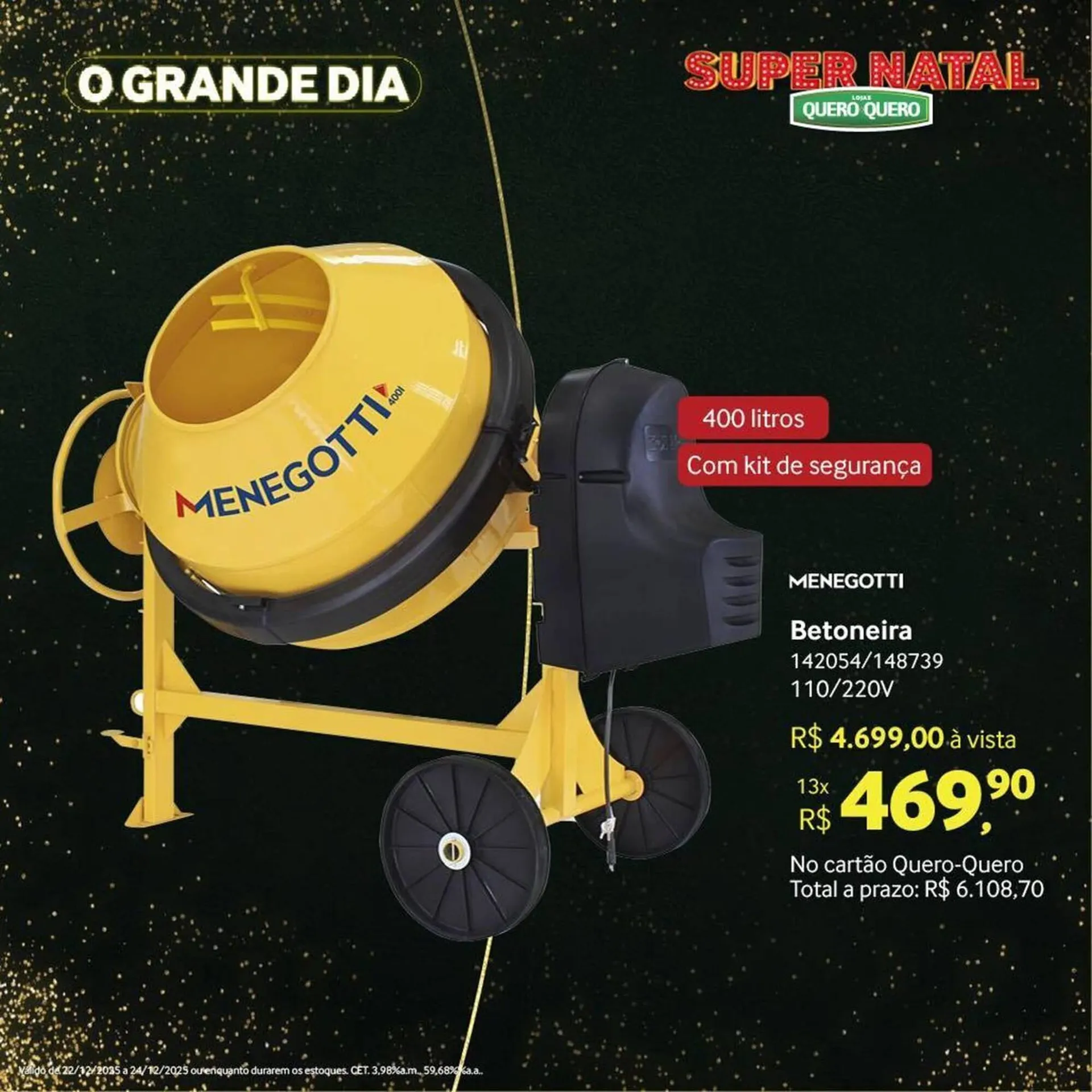 Encarte de Folheto Quero Quero 22 de dezembro até 24 de dezembro 2025 - Pagina 1