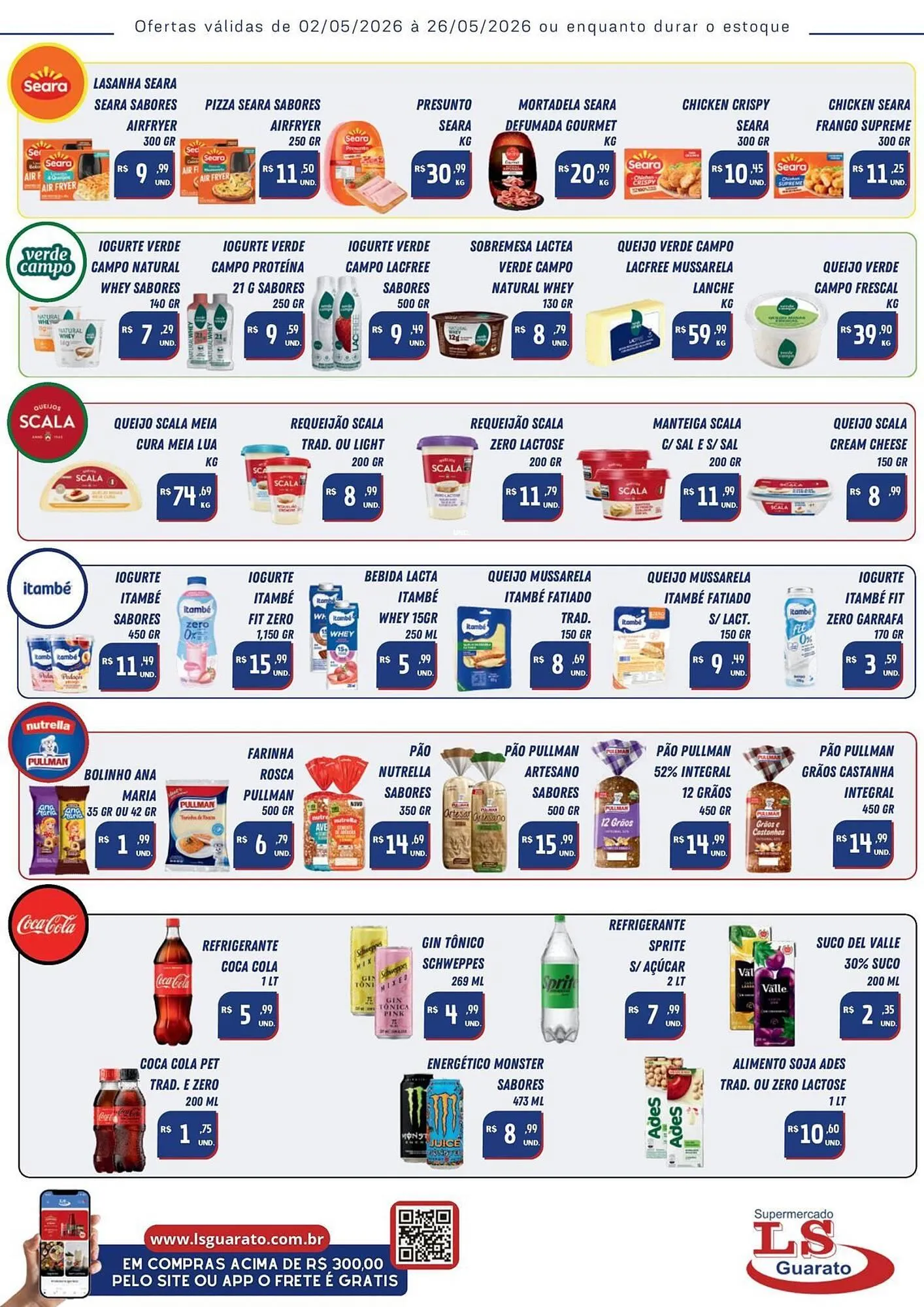 Encarte de Catálogo Supermercado LS Guarato 11 de maio até 26 de maio 2026 - Pagina 2
