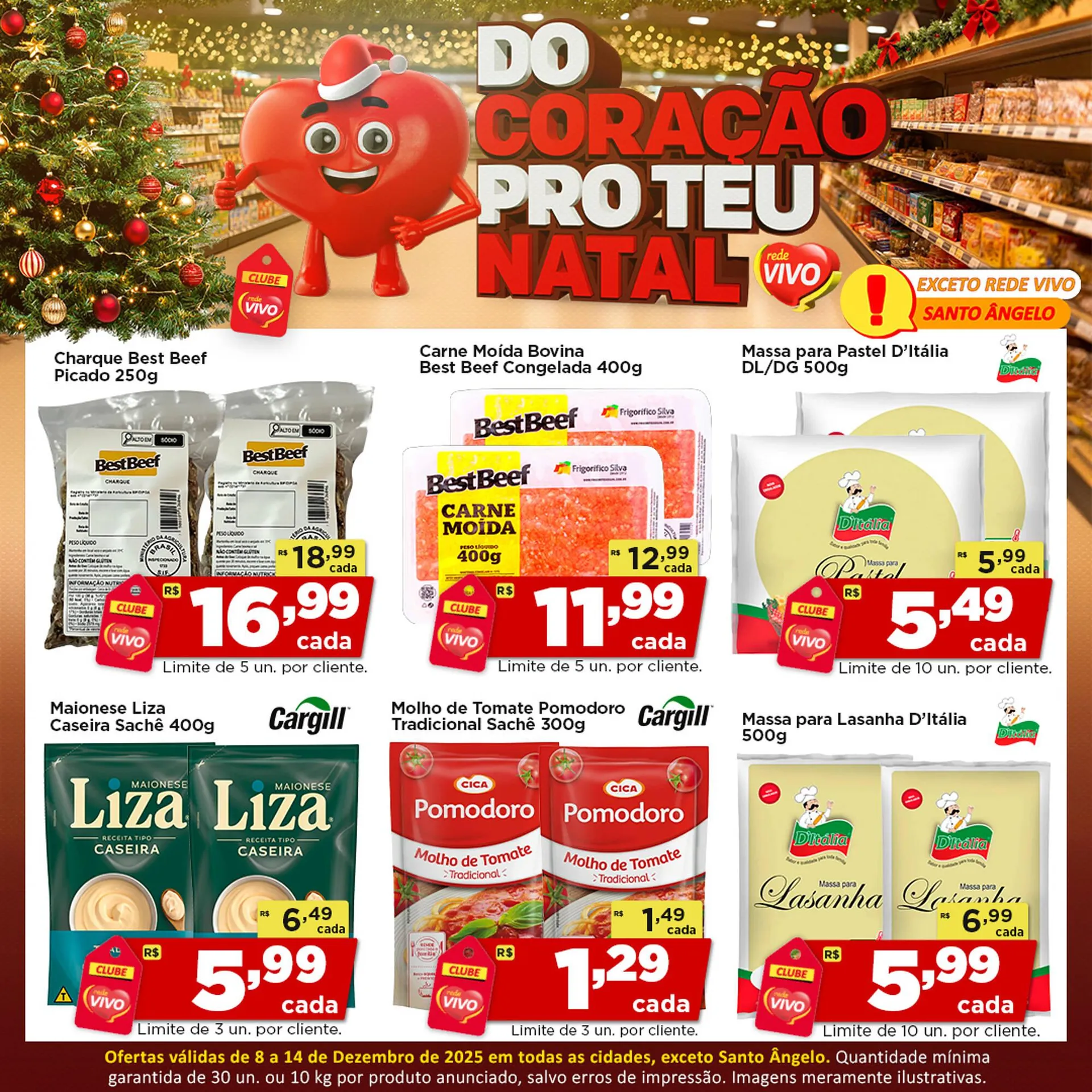 Encarte de Encarte Rede Vivo 8 de dezembro até 14 de dezembro 2025 - Pagina 1