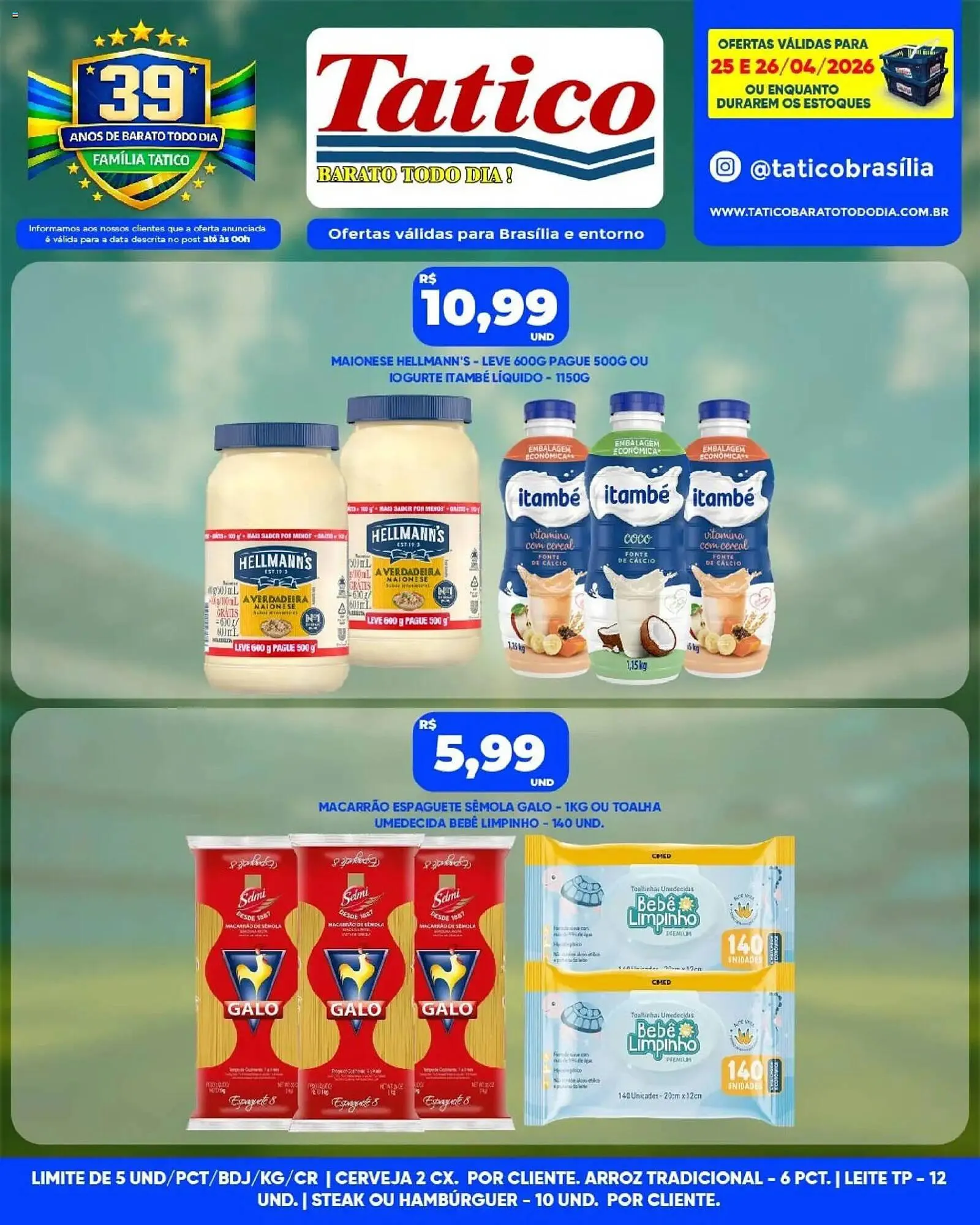 Encarte de Tabloide Tatico 25 de abril até 26 de abril 2026 - Pagina 8