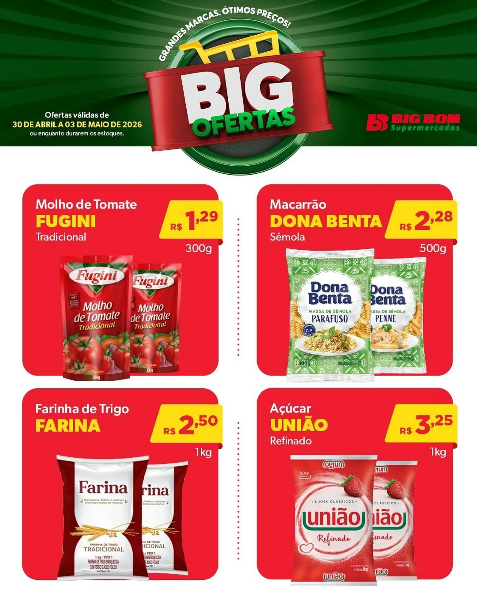 Encarte de Catálogo Big Bom Supermercados 30 de abril até 3 de maio 2026 - Pagina 11
