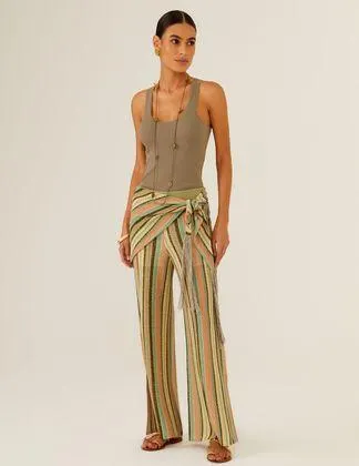 Calça Tricot Multicolor