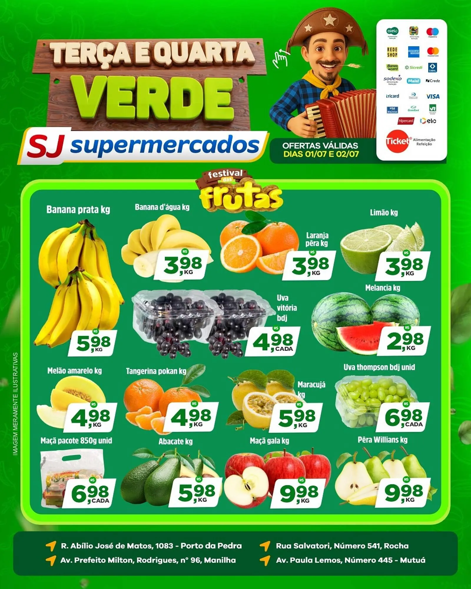 Encarte de Catálogo Sj Supermercados 1 de julho até 2 de julho 2025 - Pagina 3