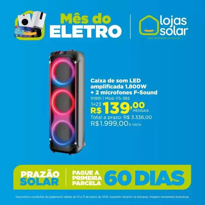 Encarte de Encarte Lojas Solar 7 de março até 31 de março 2025 - Pagina 3