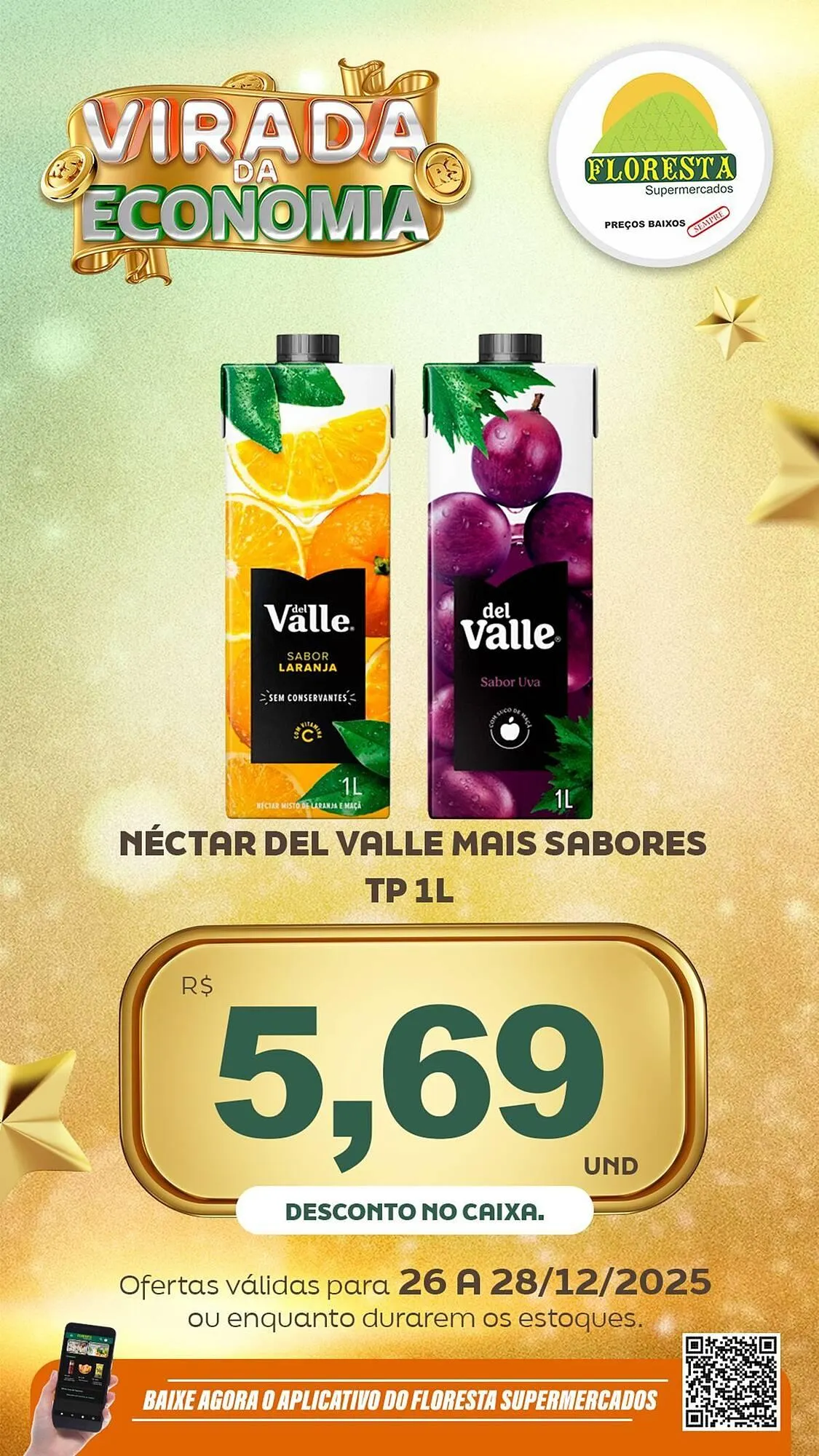 Encarte de Catálogo Floresta Supermercados 26 de dezembro até 28 de dezembro 2025 - Pagina 34