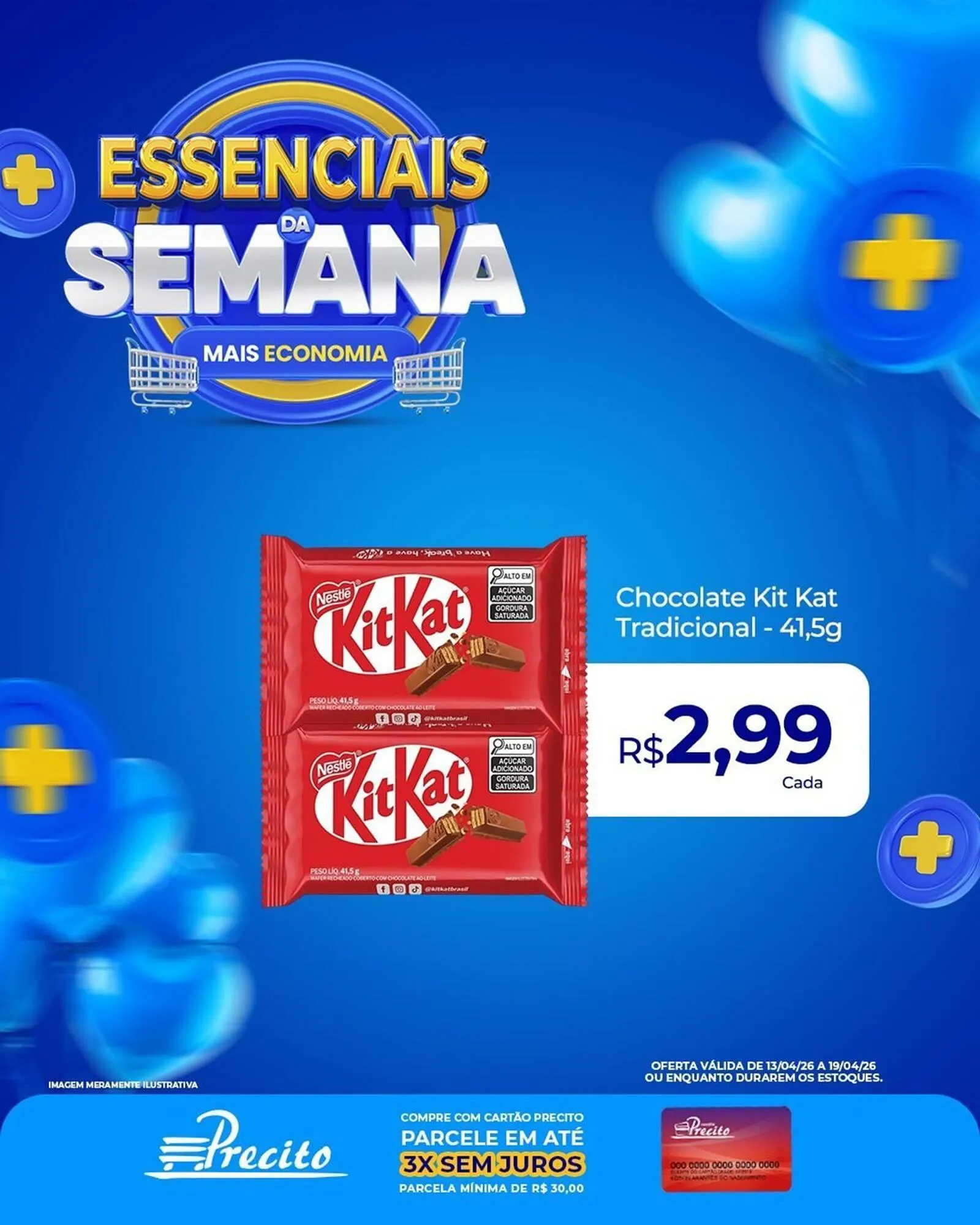 Encarte de Catálogo Supermercado Precito 13 de abril até 19 de abril 2026 - Pagina 3