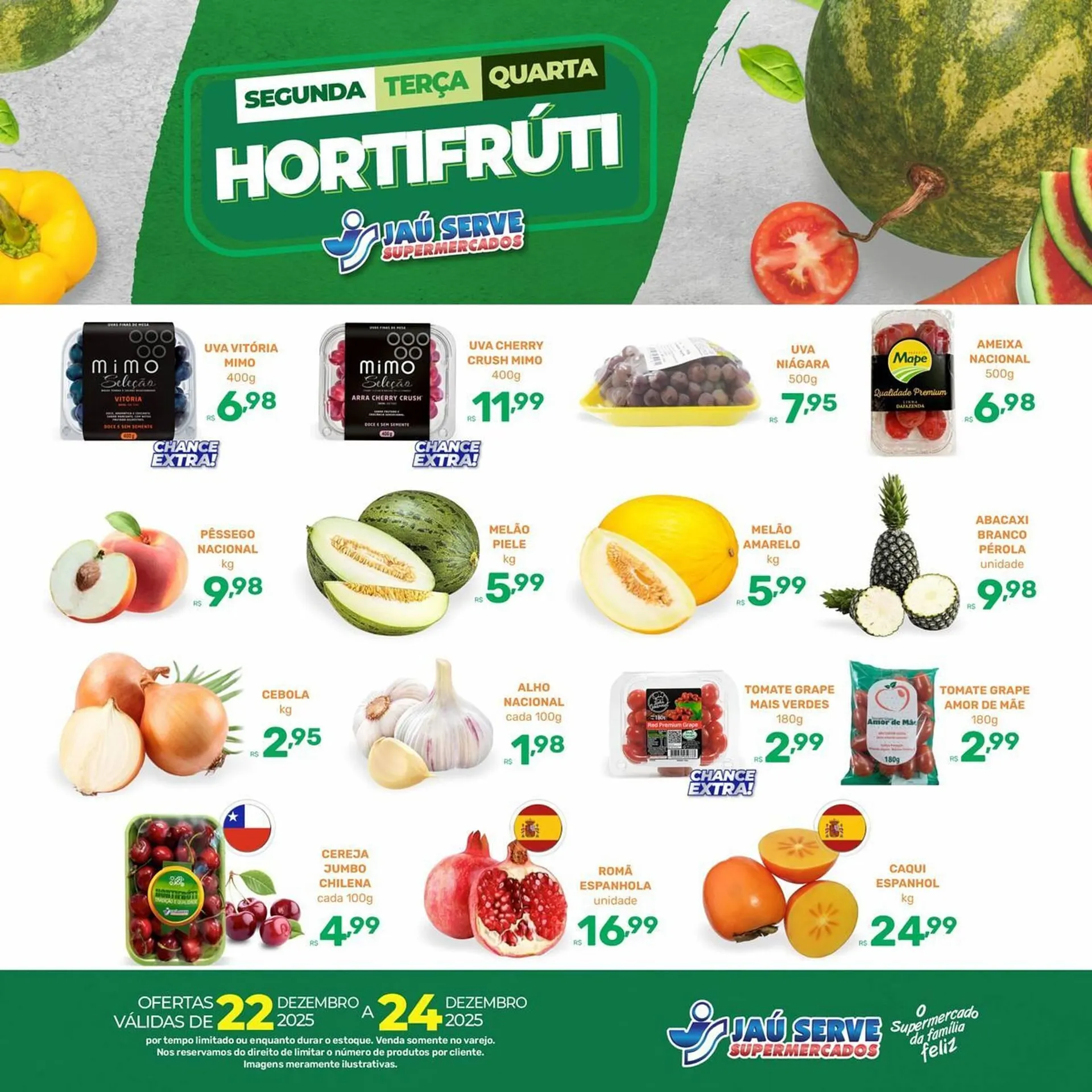 Encarte de Catálogo Supermercados Jau Serve 22 de dezembro até 24 de dezembro 2025 - Pagina 2