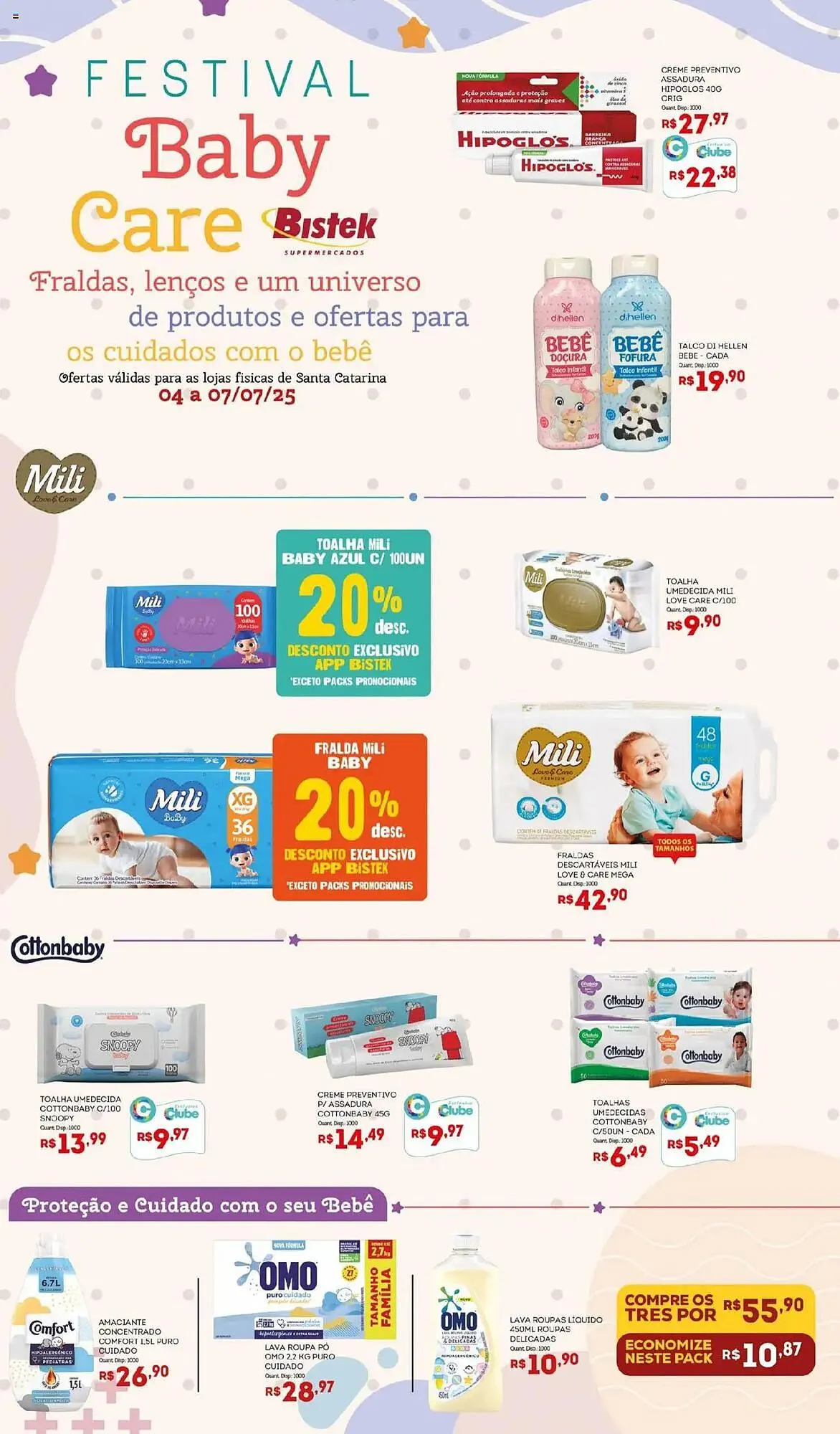 Encarte de Catálogo Bistek Supermercados 4 de julho até 7 de julho 2025 - Pagina 2