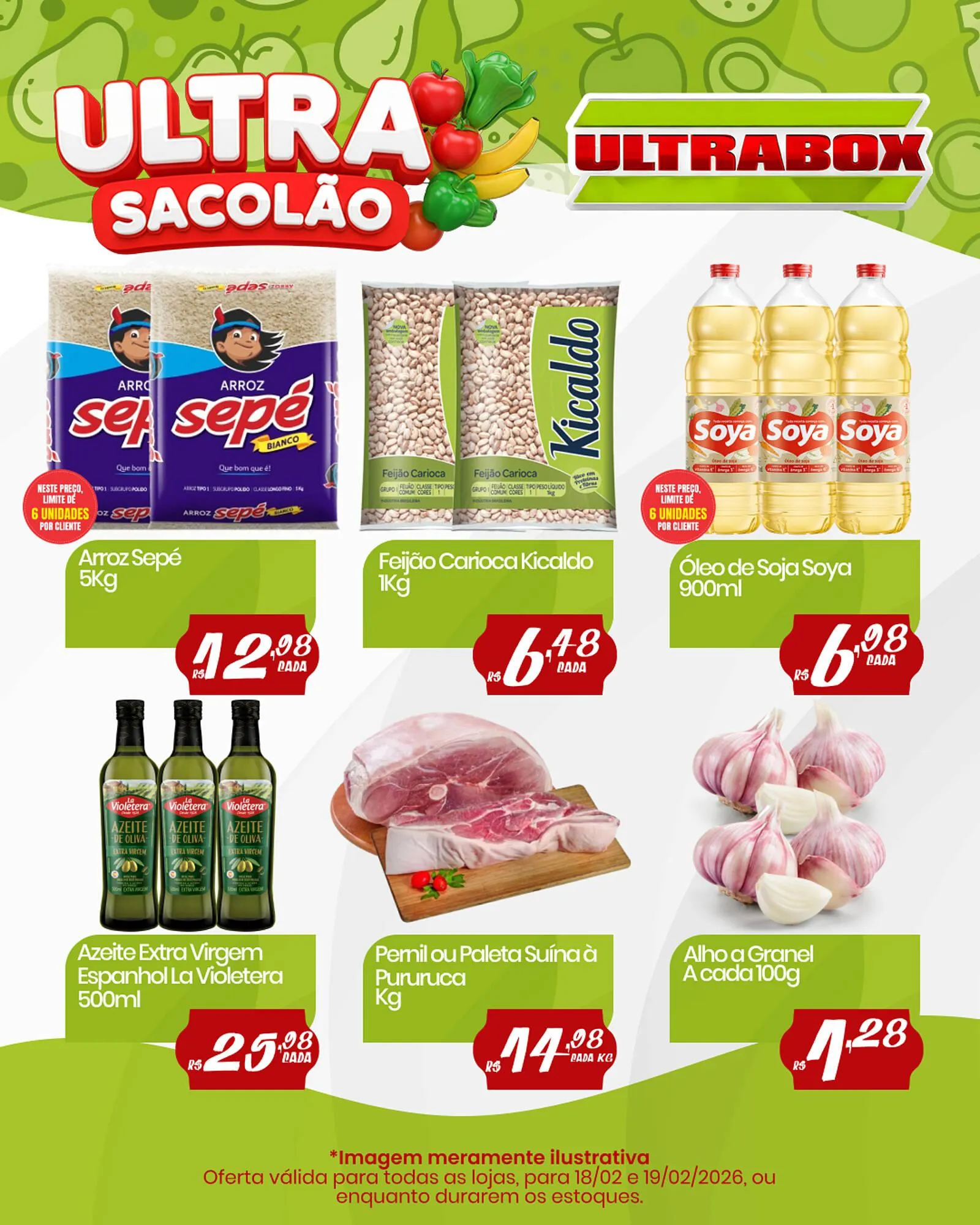 Encarte de Panfleto Ultrabox 18 de fevereiro até 19 de fevereiro 2026 - Pagina 2