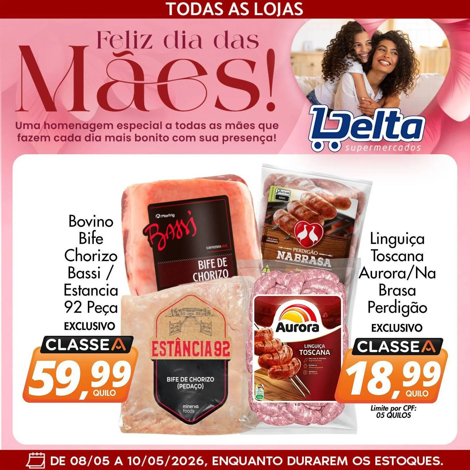 Encarte de Catálogo Delta Supermercados 8 de maio até 10 de maio 2026 - Pagina 2