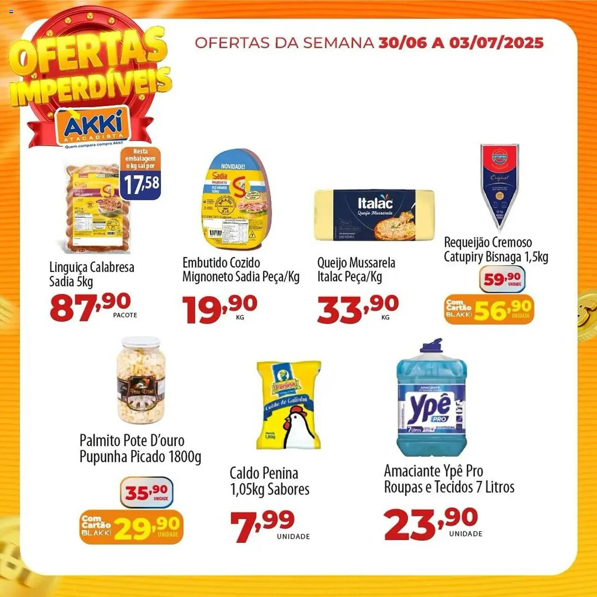 Encarte de Catálogo Akki Atacadista 30 de junho até 3 de julho 2025 - Pagina 6