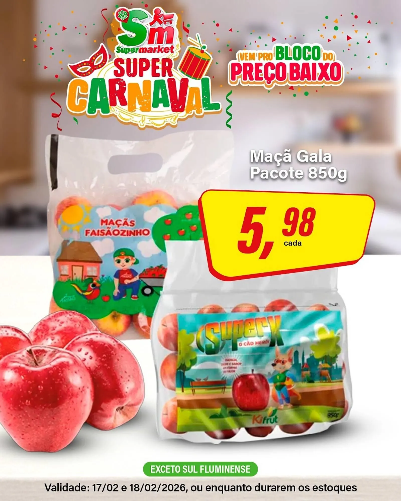 Encarte de Encarte Rede Supermarket 17 de fevereiro até 18 de fevereiro 2026 - Pagina 2