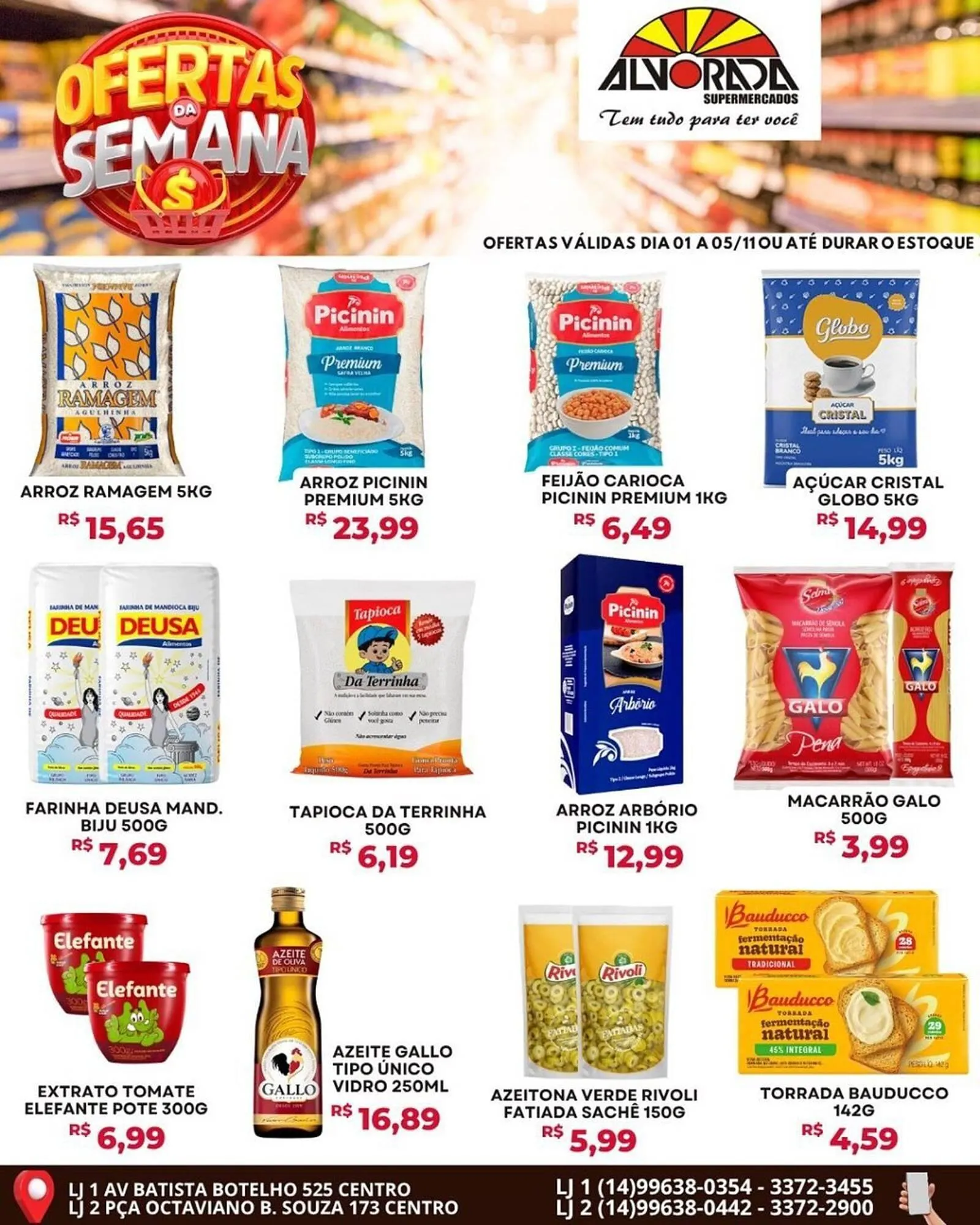 Encarte de Catálogo Alvorada Supermercados 1 de novembro até 5 de novembro 2025 - Pagina 3