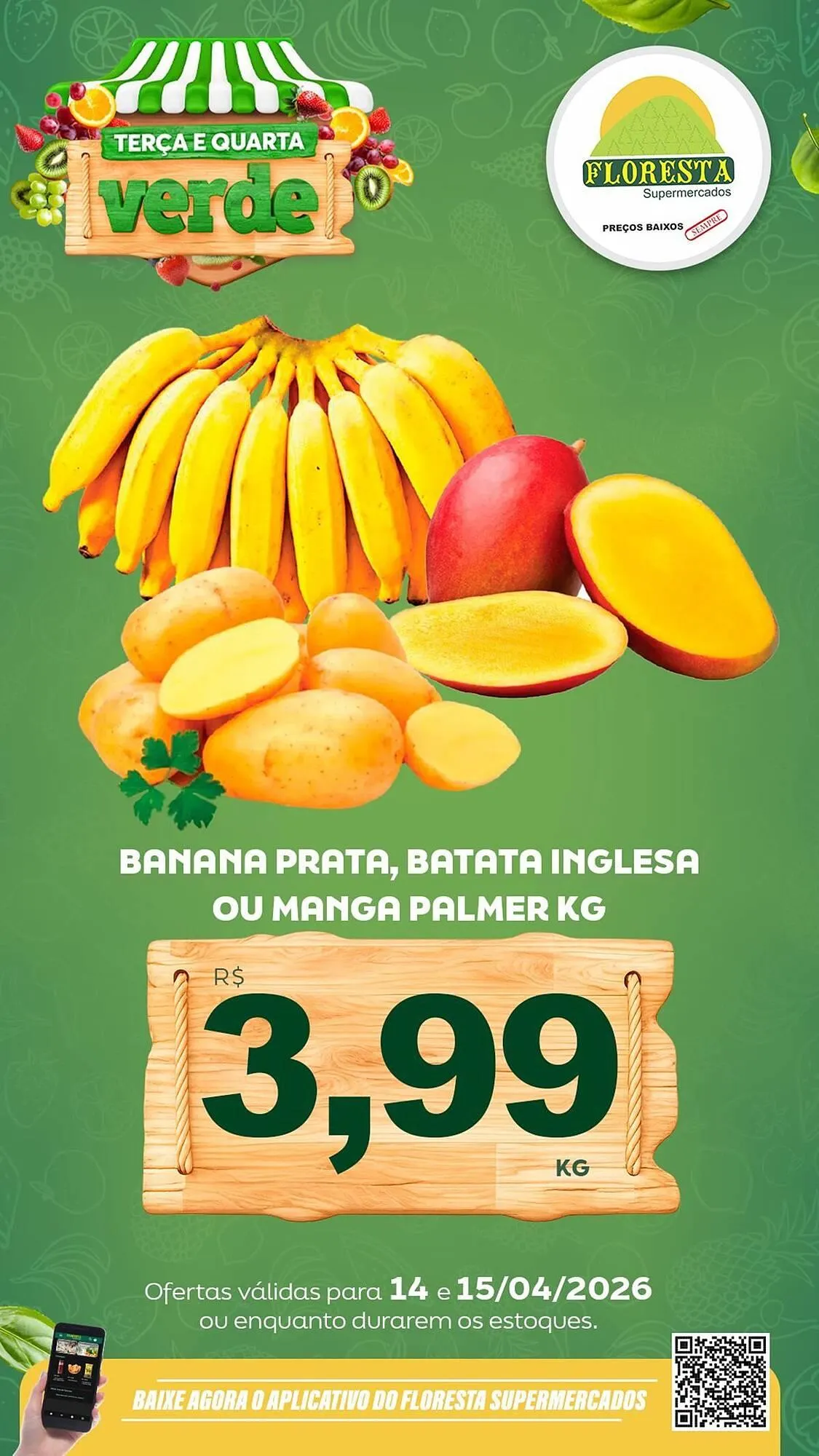 Encarte de Catálogo Floresta Supermercados 14 de abril até 15 de abril 2026 - Pagina 2