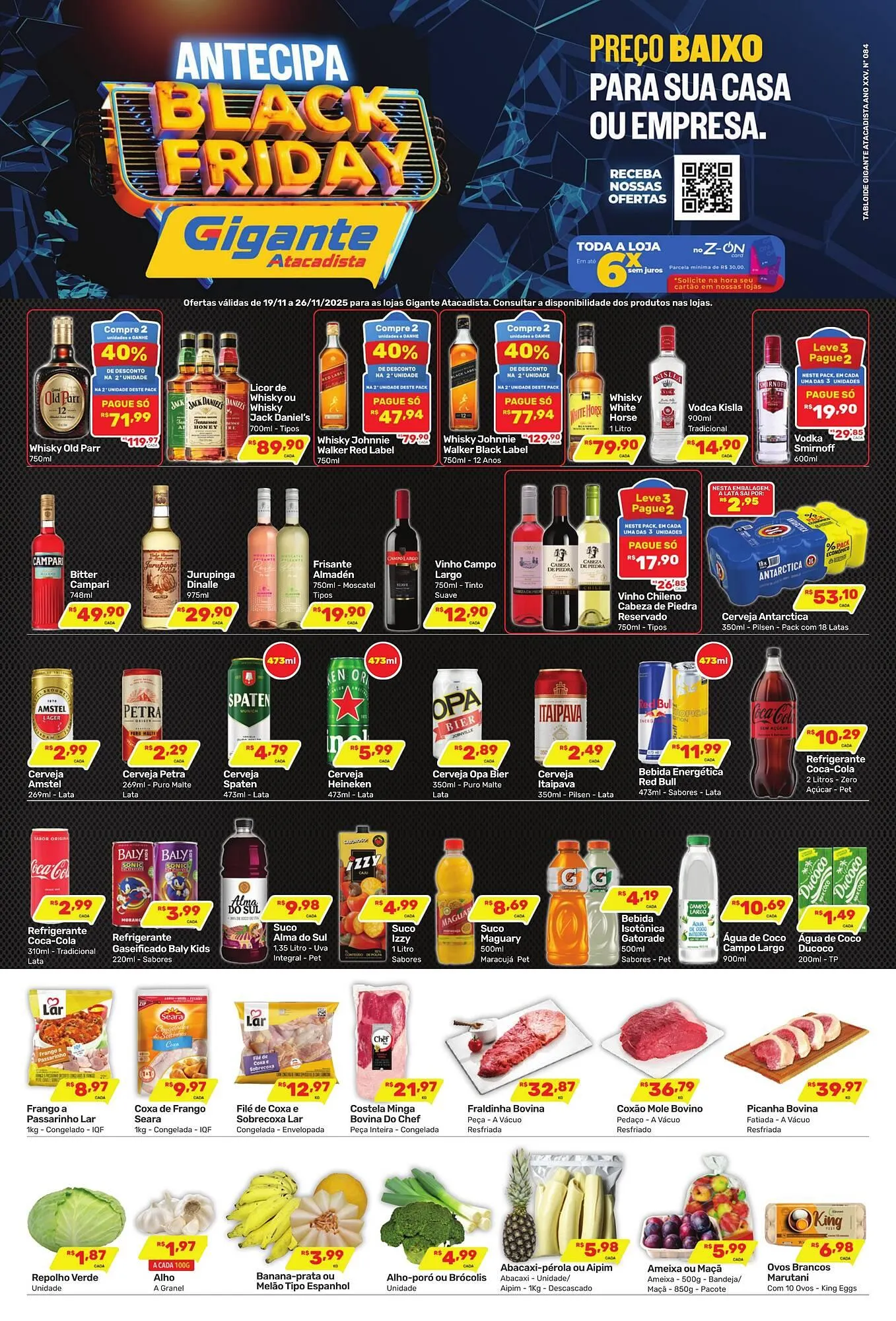 Encarte de Encarte Gigante Atacadista 19 de novembro até 27 de novembro 2025 - Pagina 1