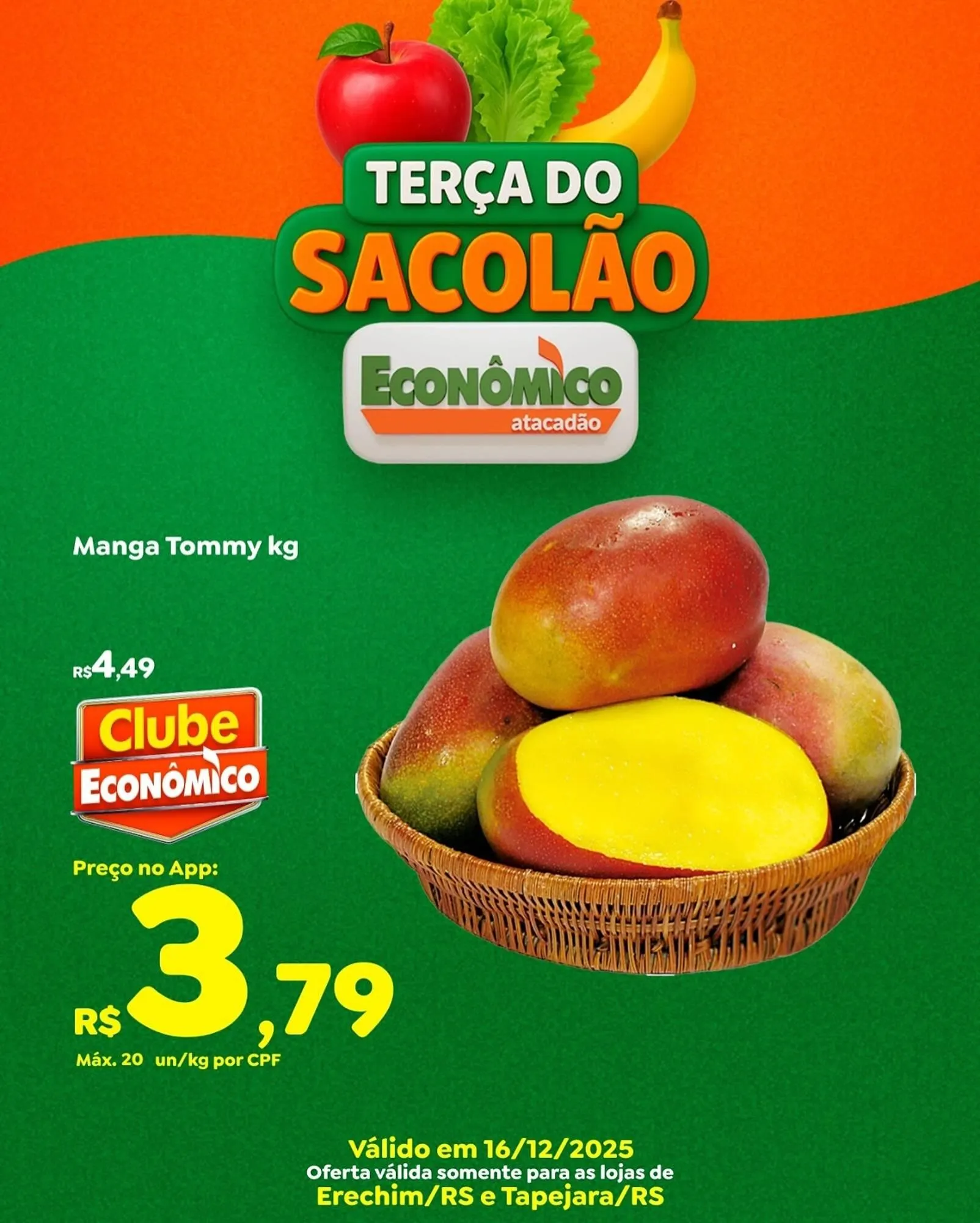 Encarte de Catálogo Econômico Atacadão 16 de dezembro até 16 de dezembro 2025 - Pagina 1