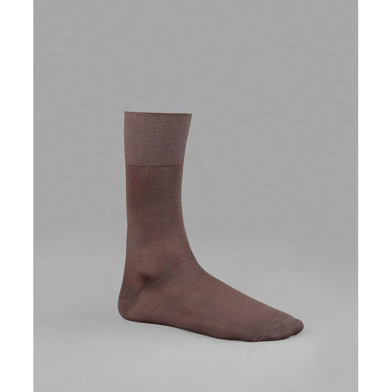 Meia Am Clássica Marrom 37/44