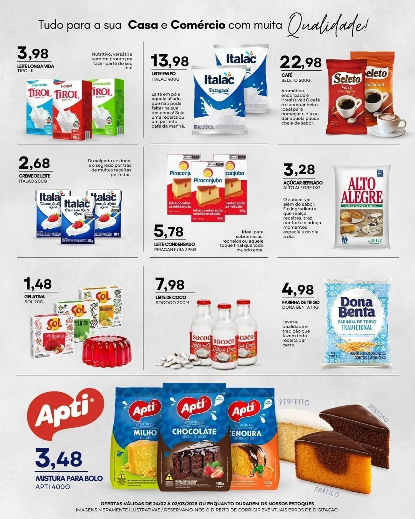 Encarte de Folheto Mercadão Atacadista 24 de fevereiro até 2 de março 2026 - Pagina 6