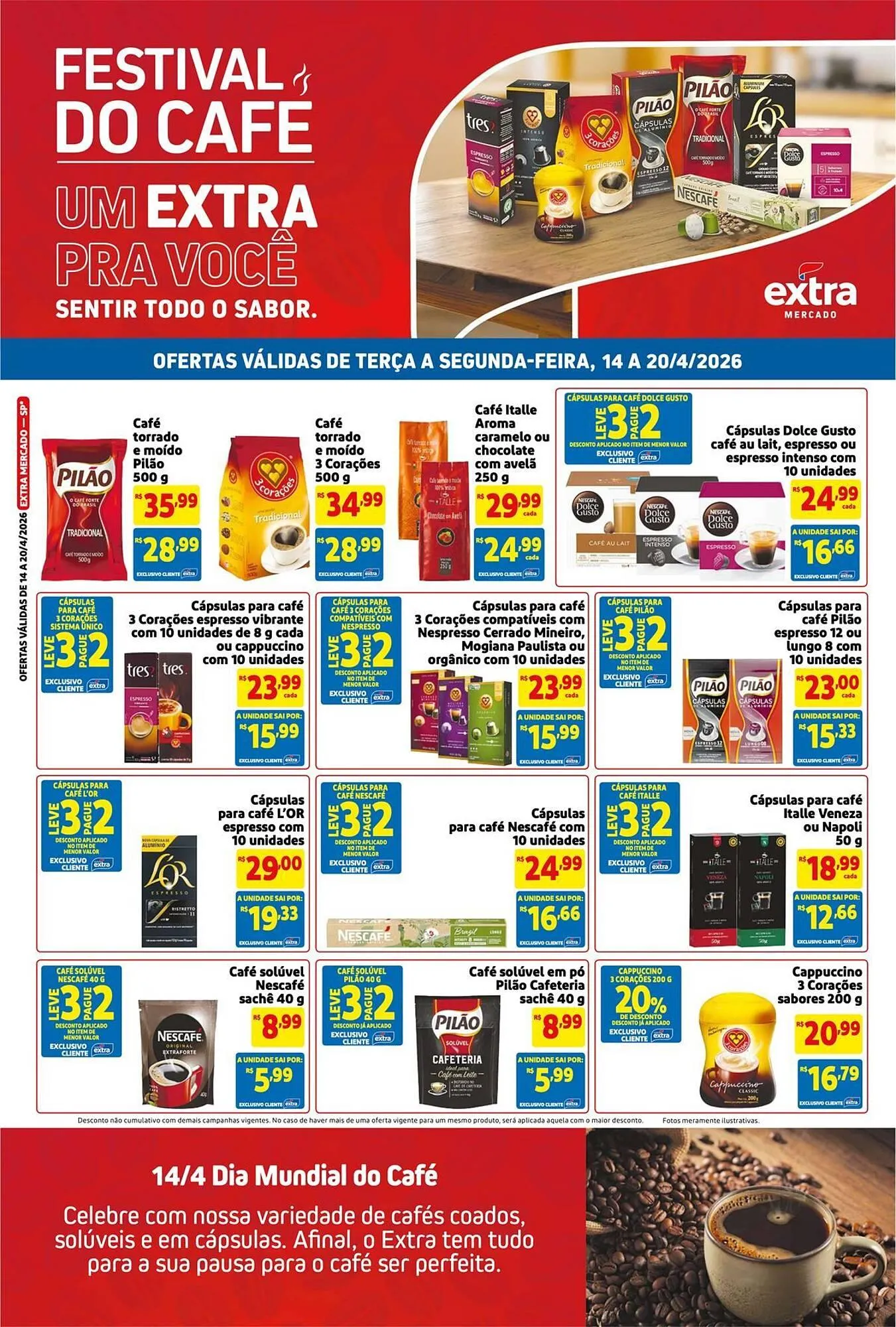 Encarte de Encarte Mercado Extra 14 de abril até 20 de abril 2026 - Pagina 5