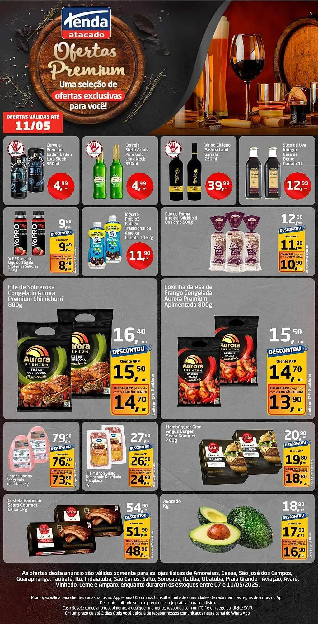 Encarte de Catálogo Tenda Atacado 7 de maio até 11 de maio 2025 - Pagina 1