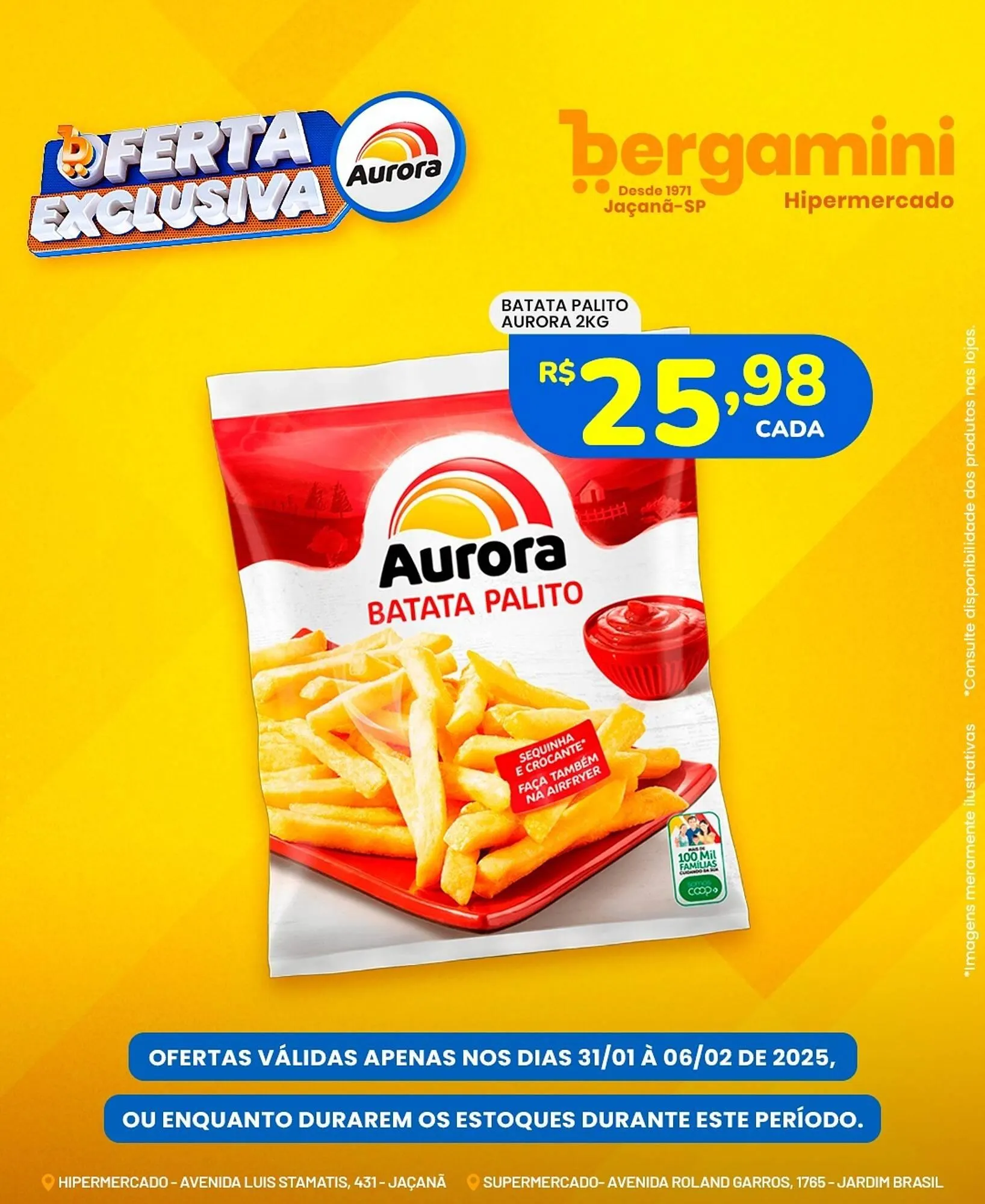 Encarte de Catálogo Supermercado Bergamini 31 de janeiro até 6 de fevereiro 2025 - Pagina 3