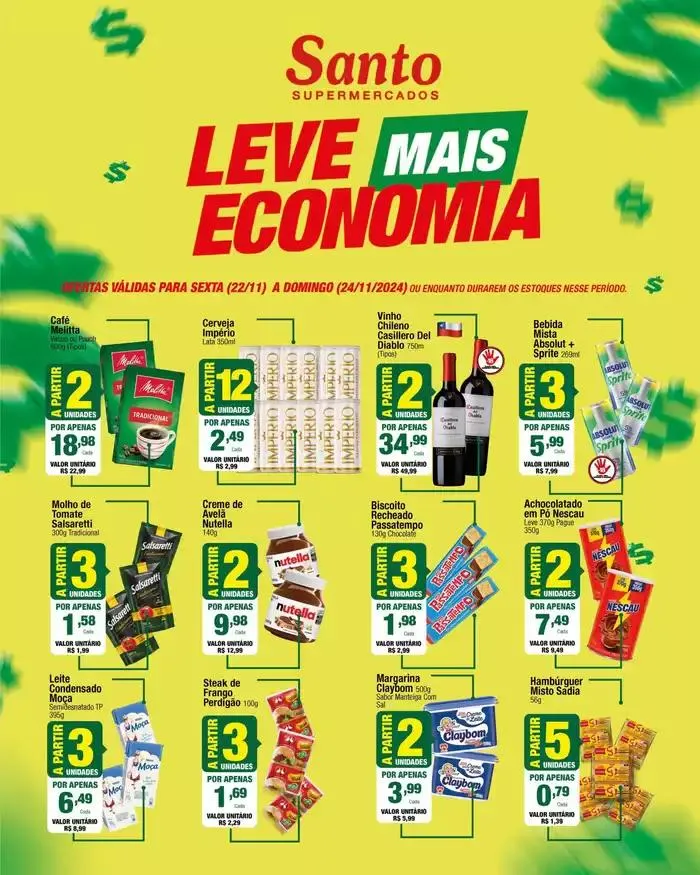 Encarte de Ofertas especiais atraentes para todos 22 de novembro até 24 de novembro 2024 - Pagina 1