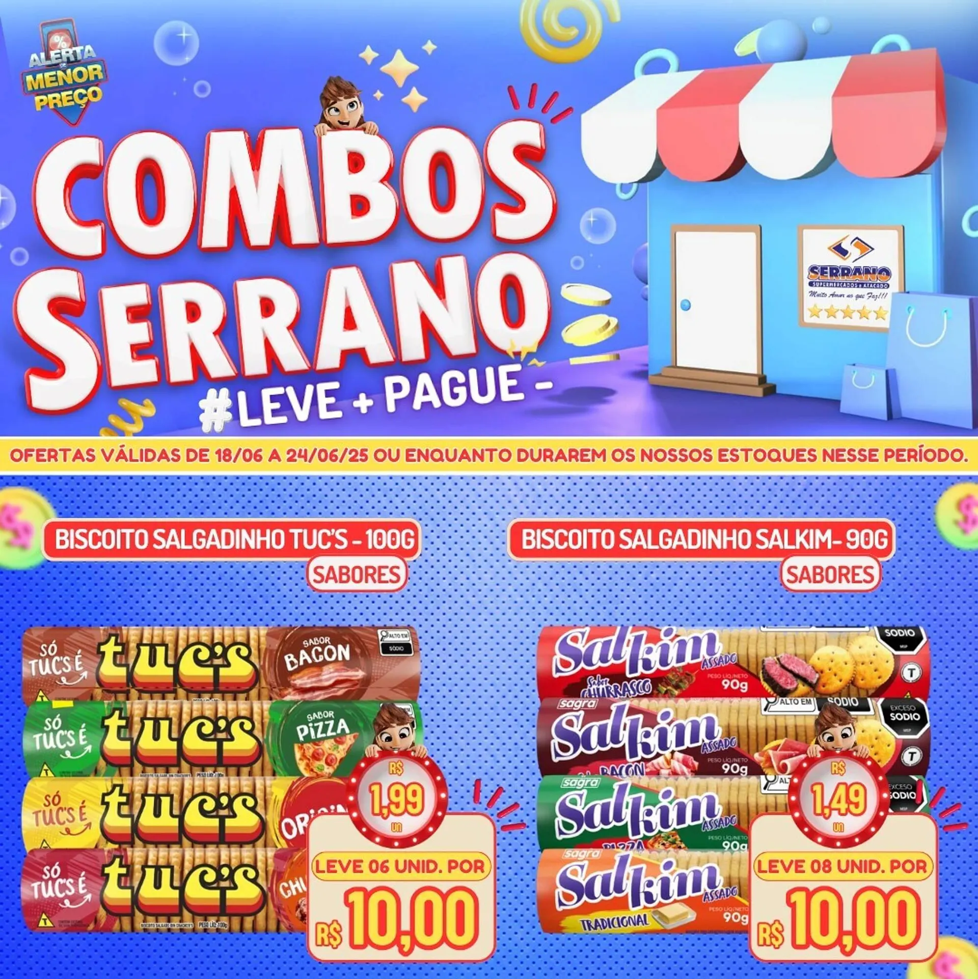 Encarte de Catálogo Serrano Supermercado 18 de junho até 24 de junho 2025 - Pagina 5