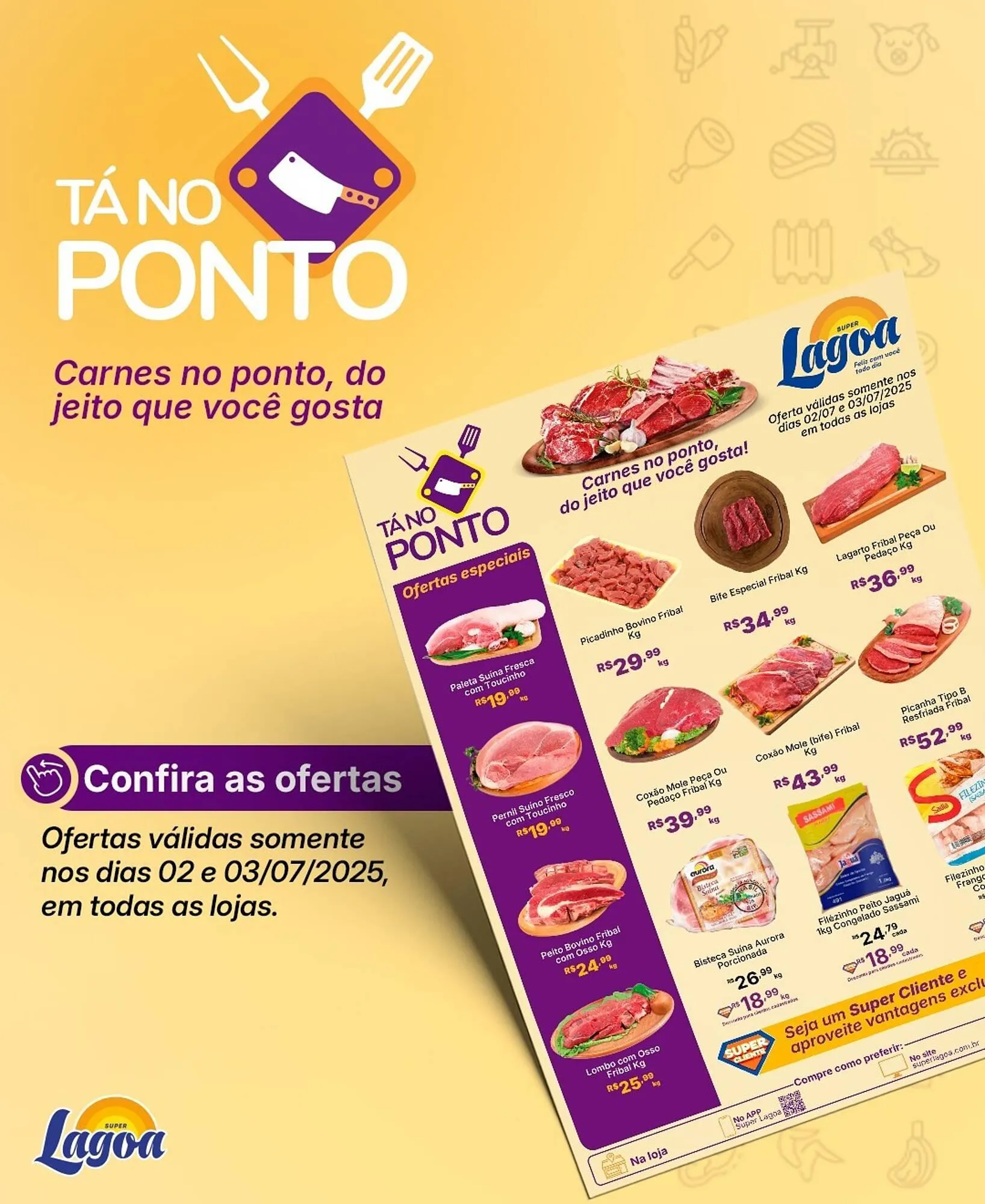 Encarte de Catálogo Super Lagoa 2 de julho até 3 de julho 2025 - Pagina 1
