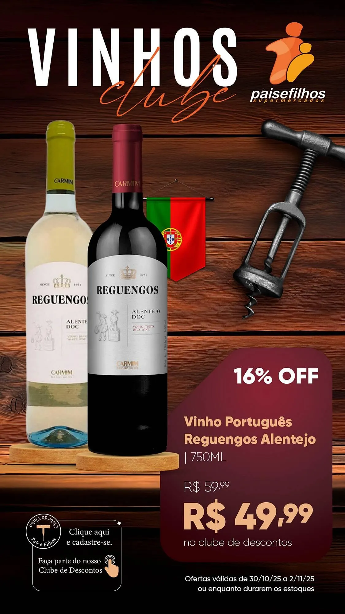 Encarte de Catálogo Pais e Filhos Supermercados 1 de novembro até 2 de novembro 2025 - Pagina 6