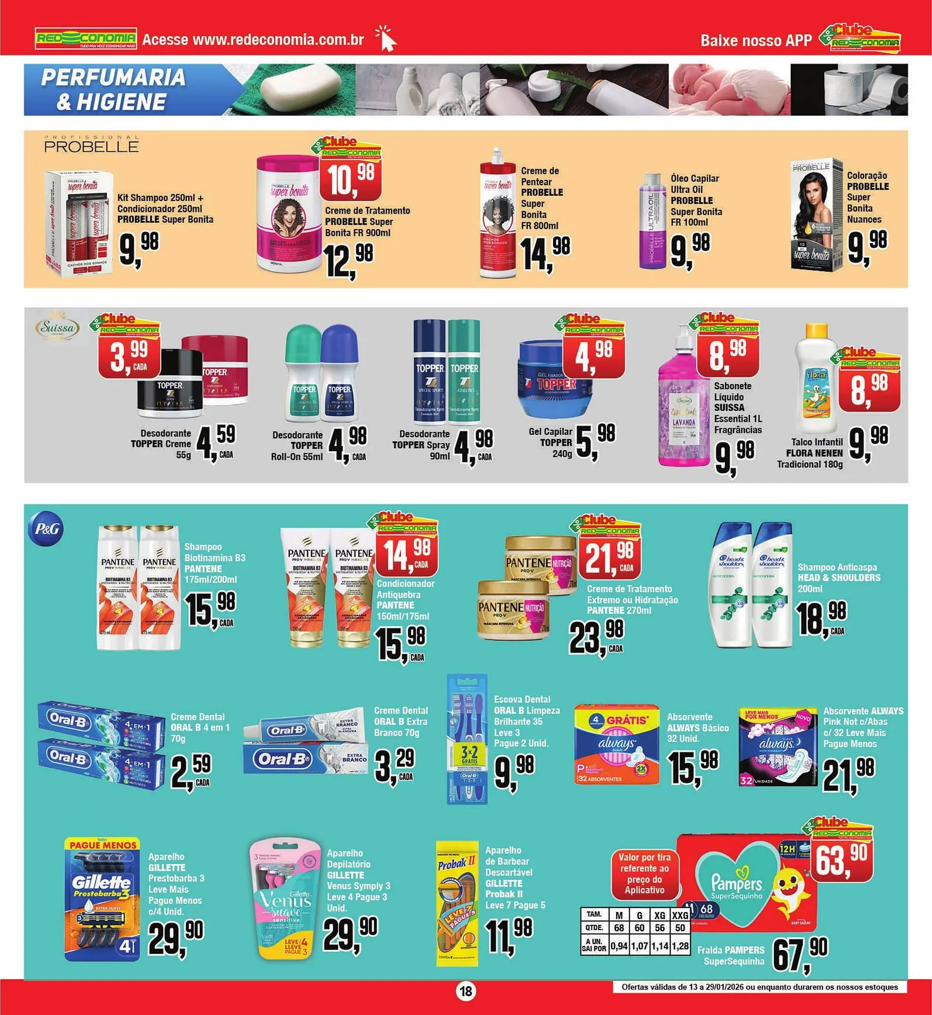 Encarte de Encarte Rede Economia 21 de janeiro até 29 de janeiro 2026 - Pagina 18