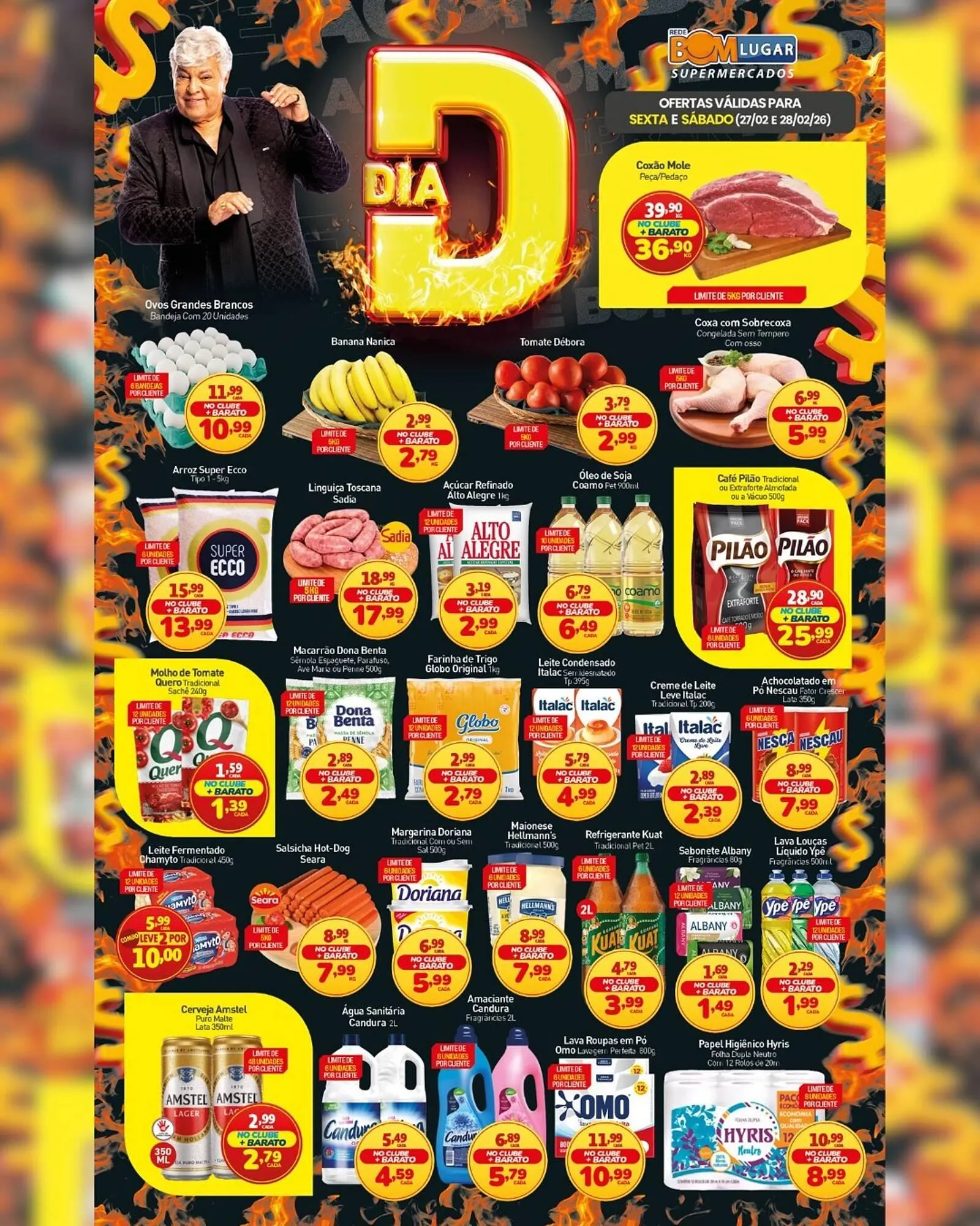 Encarte de Folheto Rede Bom Lugar 27 de fevereiro até 28 de fevereiro 2026 - Pagina 2