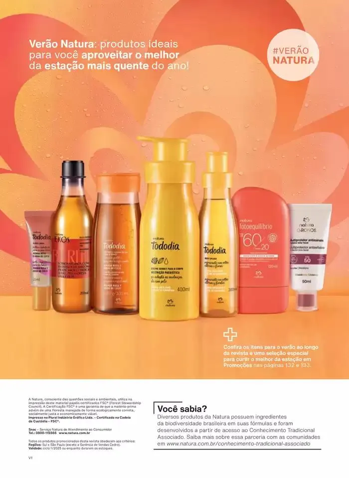 Encarte de Revista Natura Ciclo 1 31 de janeiro até 15 de fevereiro 2025 - Pagina 5