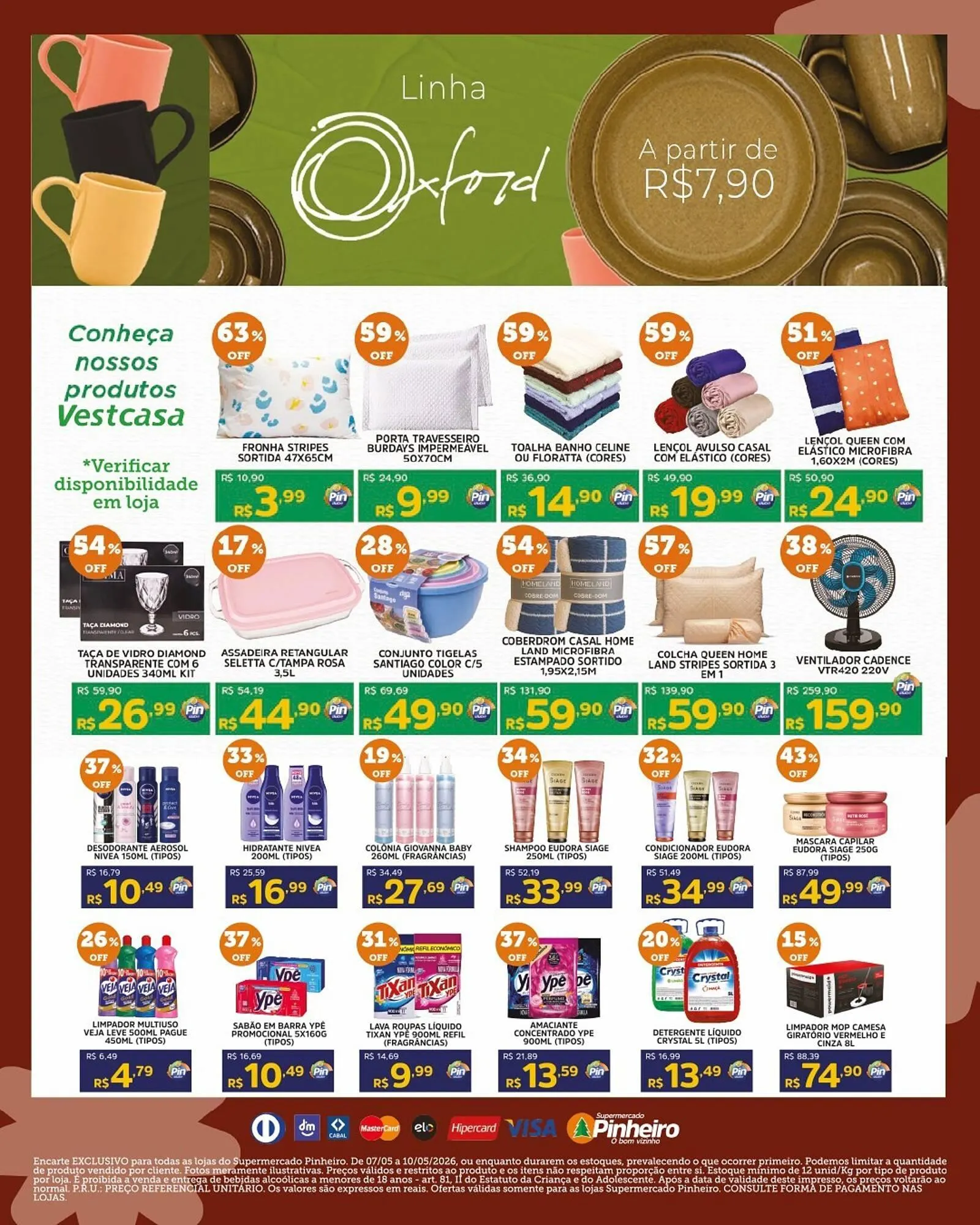 Encarte de Encarte Pinheiro Supermercado 7 de maio até 10 de maio 2026 - Pagina 5