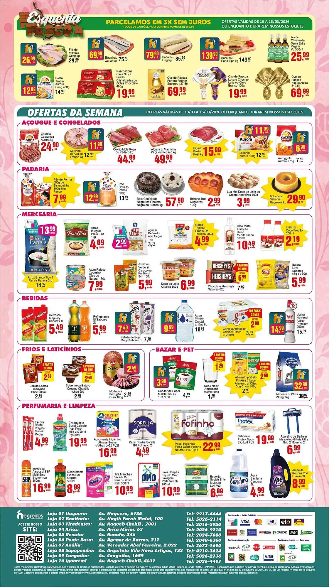 Encarte de Folheto Negreiros 10 de março até 17 de março 2026 - Pagina 2