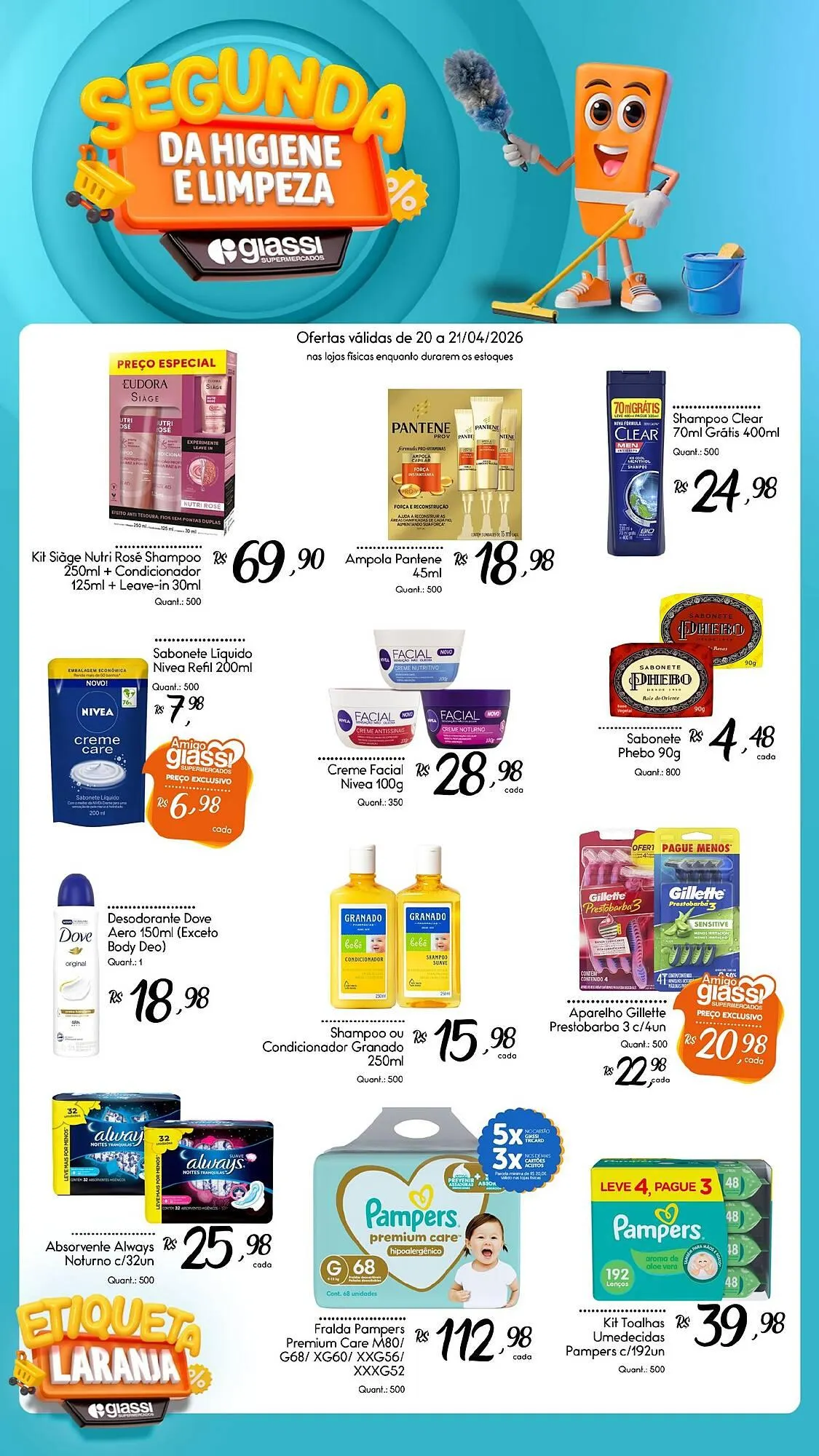 Encarte de Encarte Giassi Supermercados 17 de abril até 23 de abril 2026 - Pagina 2