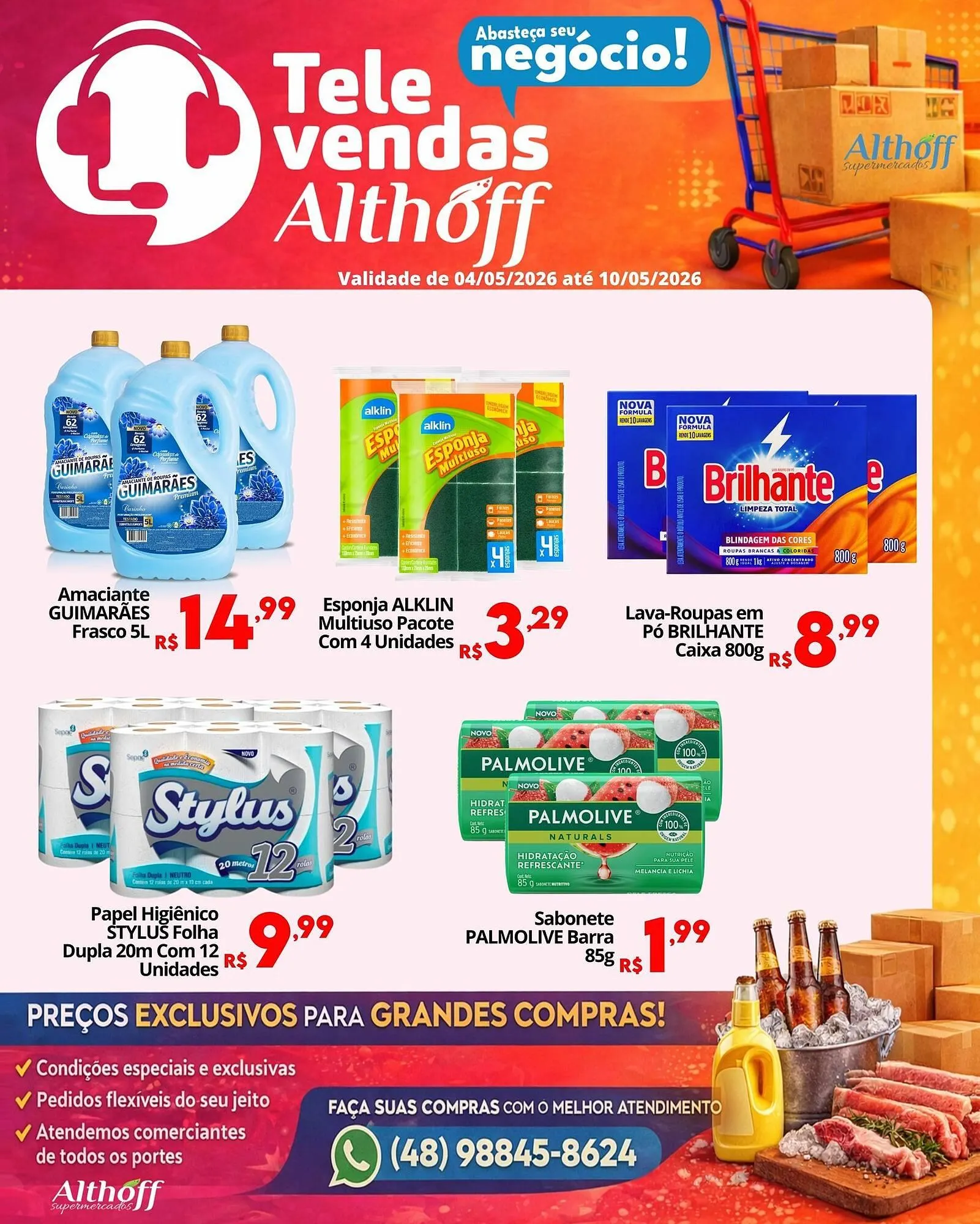 Encarte de Encarte Althoff Supermercados 4 de maio até 10 de maio 2026 - Pagina 5