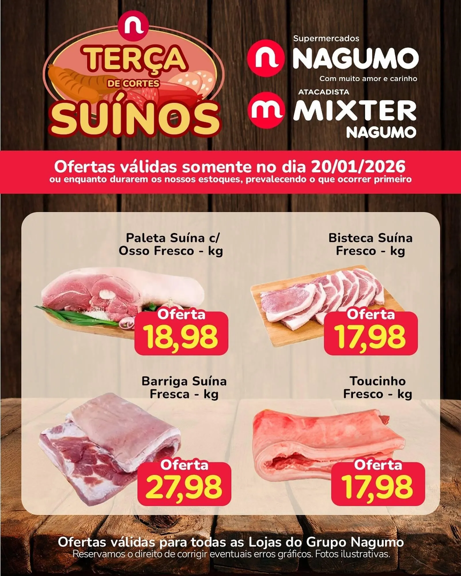 Encarte de Folheto Nagumo 20 de janeiro até 20 de janeiro 2026 - Pagina 1