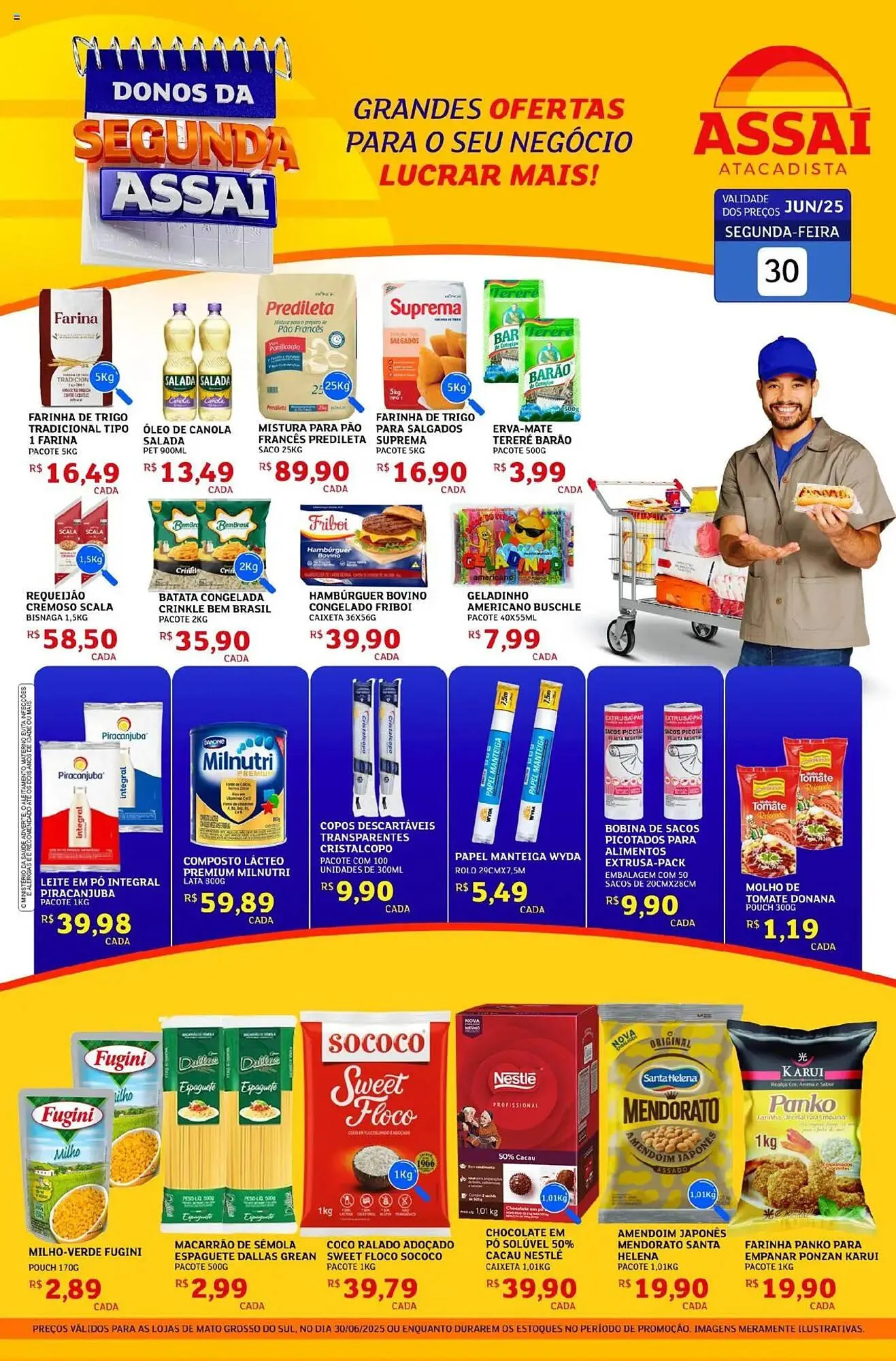 Encarte de Catálogo Assaí Atacadista 30 de junho até 30 de junho 2025 - Pagina 1