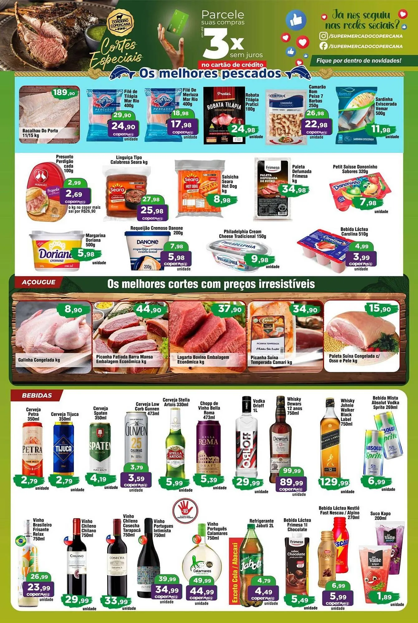 Encarte de Tabloide Copercana 19 de fevereiro até 25 de fevereiro 2026 - Pagina 3