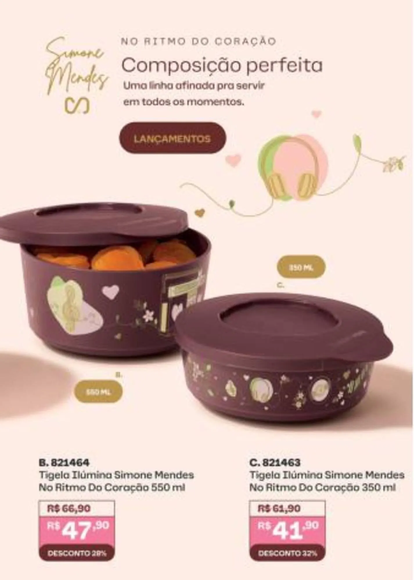 Encarte de Catálogo Tupperware 8 de maio até 30 de junho 2026 - Pagina 7