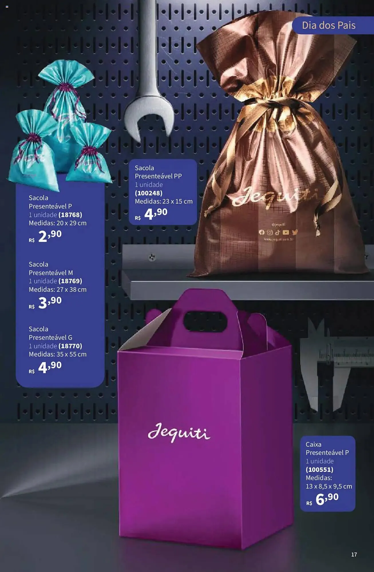 Encarte de Catálogo Jequiti 19 de junho até 17 de julho 2025 - Pagina 17