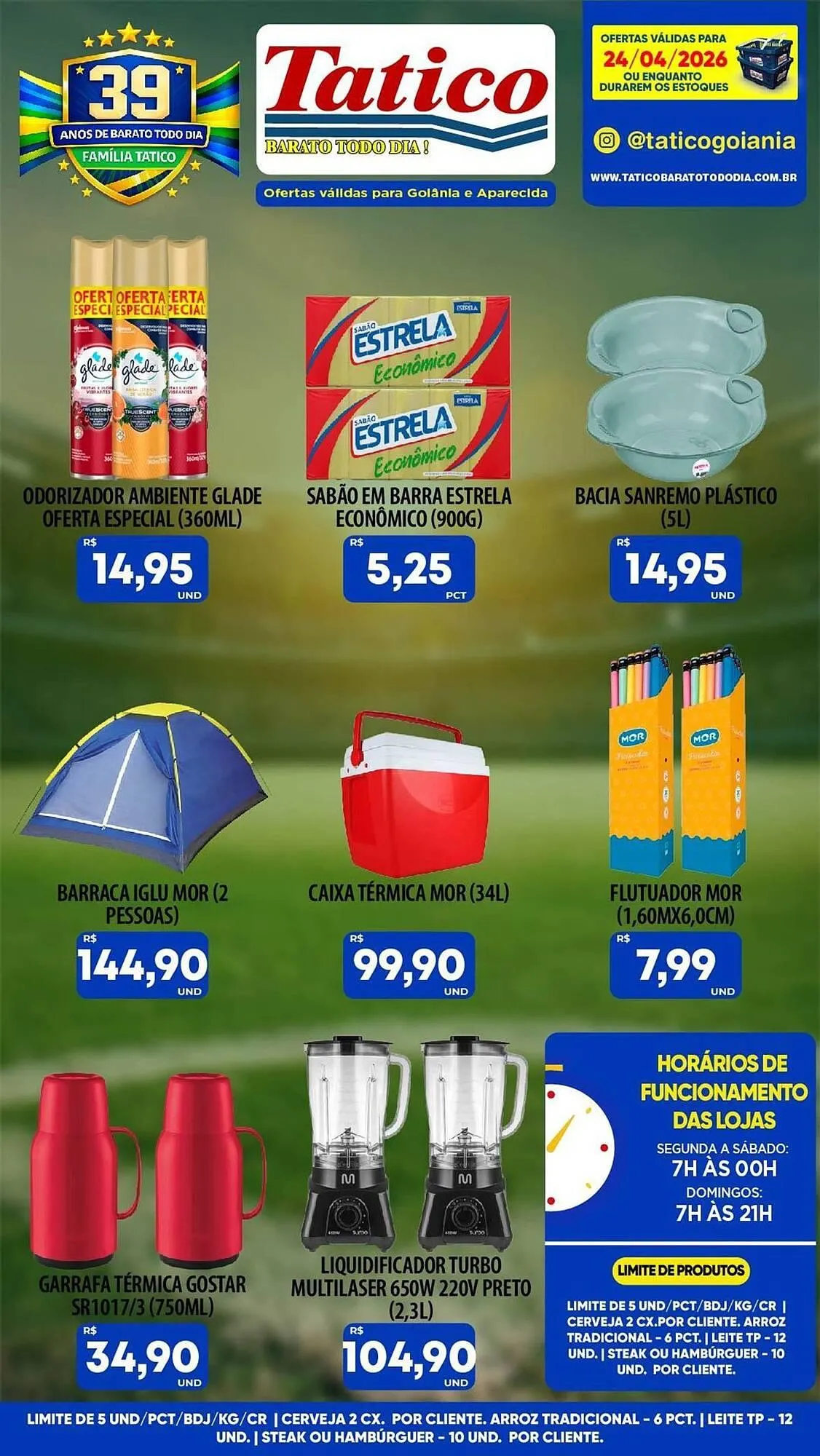 Encarte de Tabloide Tatico 24 de abril até 24 de abril 2026 - Pagina 26