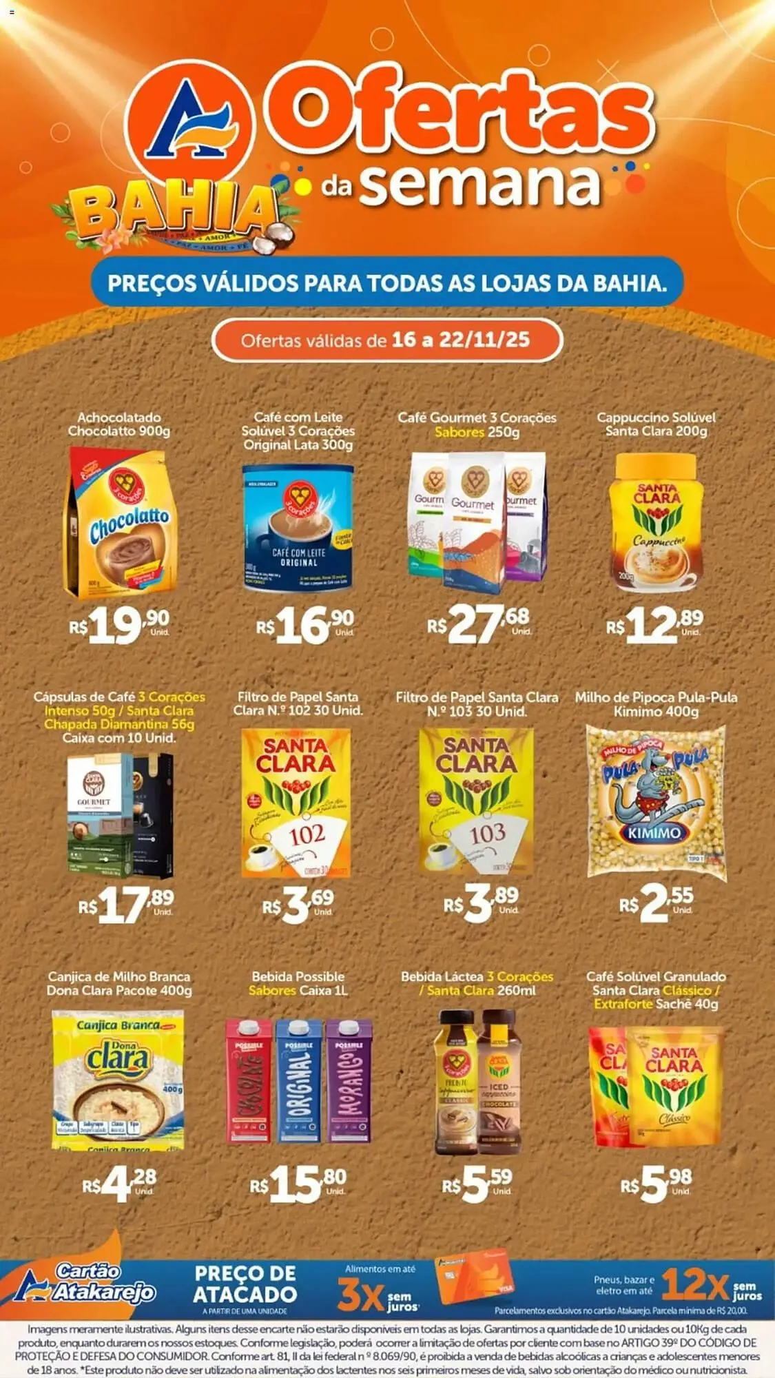 Encarte de Encarte Atakarejo 16 de novembro até 23 de novembro 2025 - Pagina 1